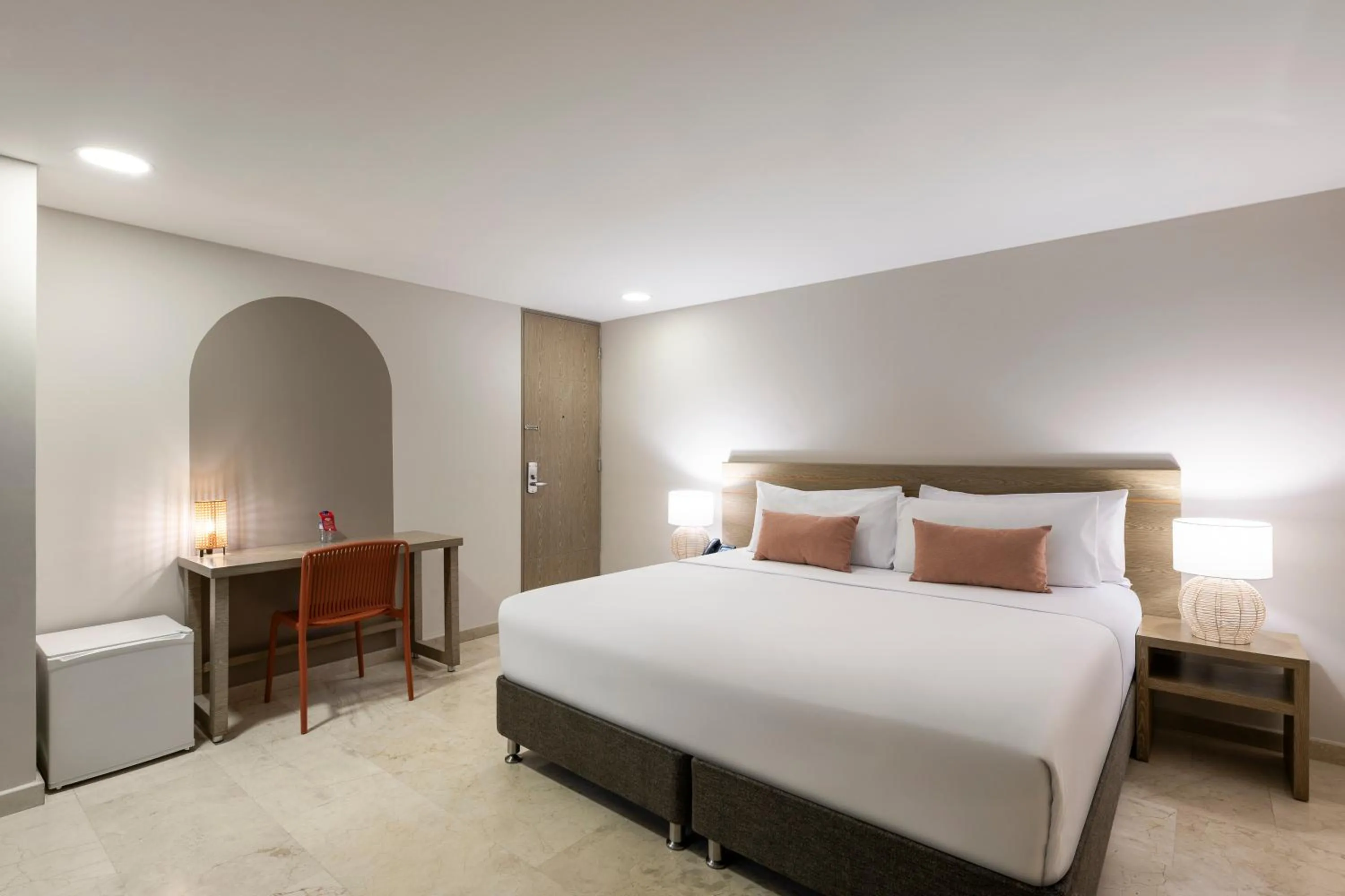 Bed in Hotel MS Ciudad Jardin