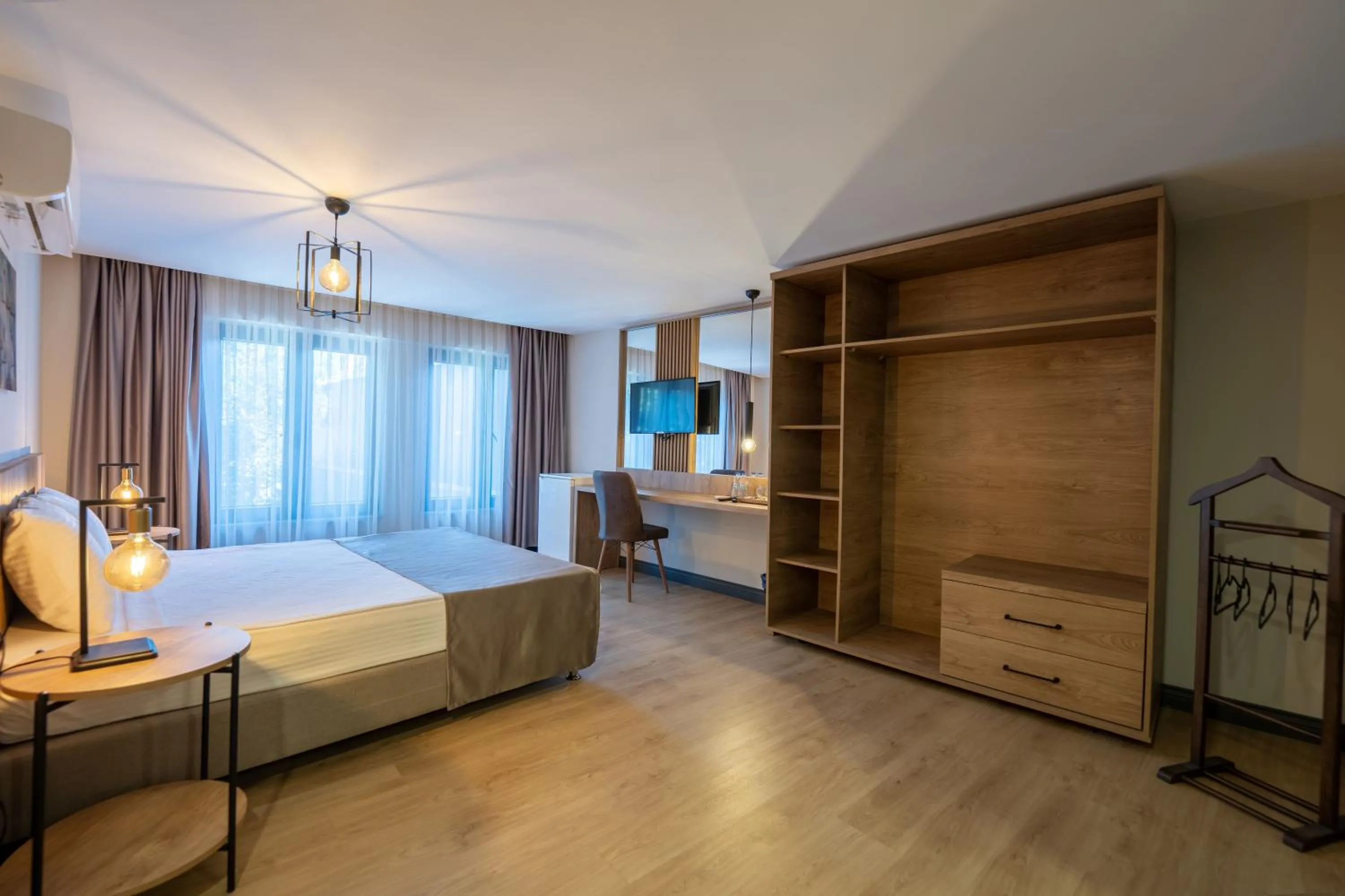 Bed in LELİKO SUITES