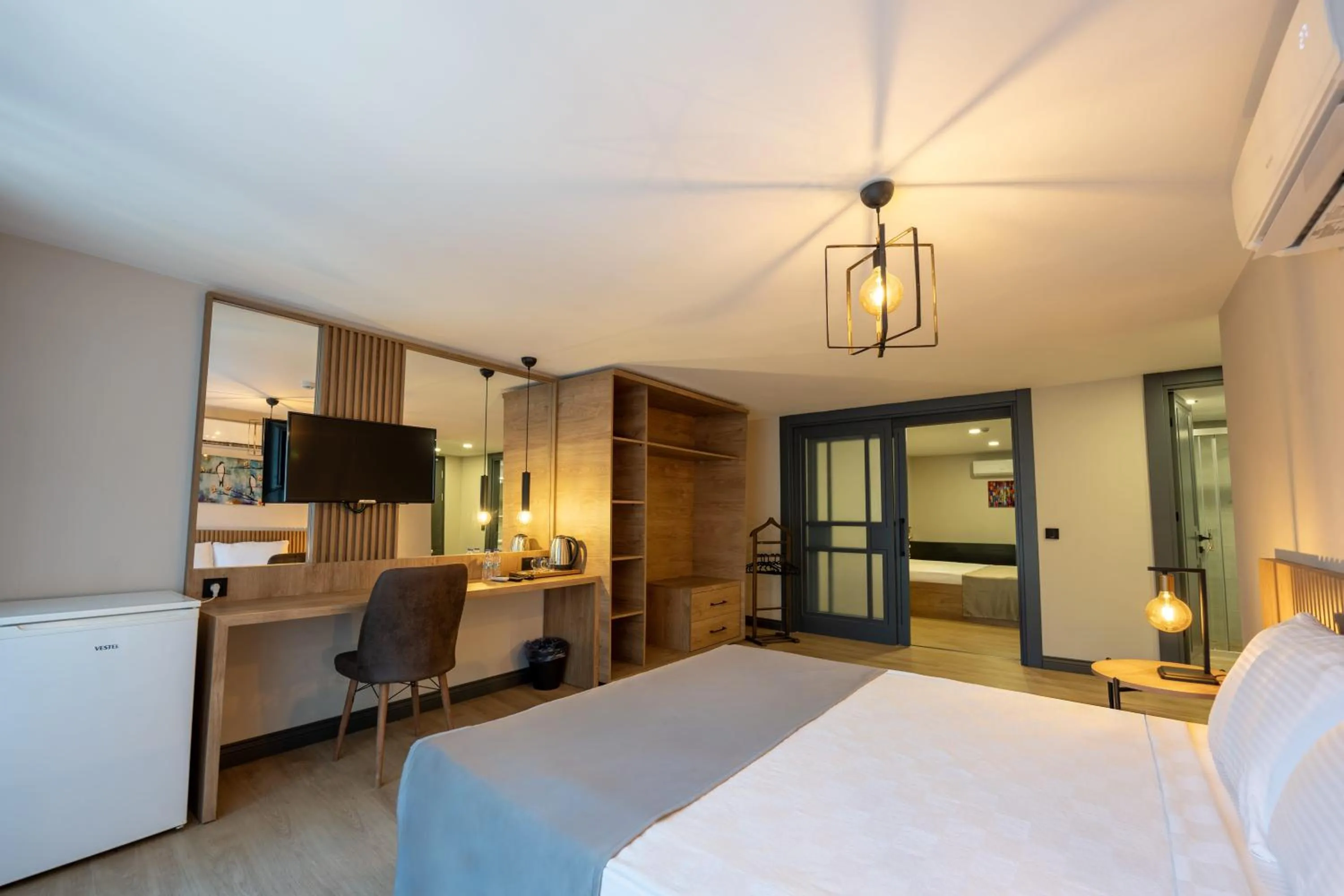 Bed in LELİKO SUITES