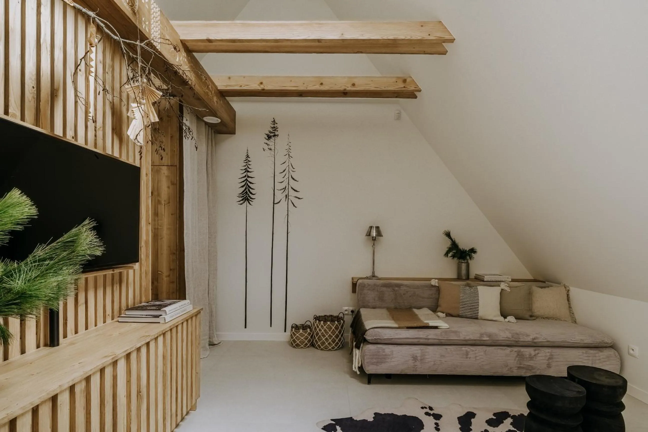 Living room in Zakątek Krupówki - Apartamenty w Centrum