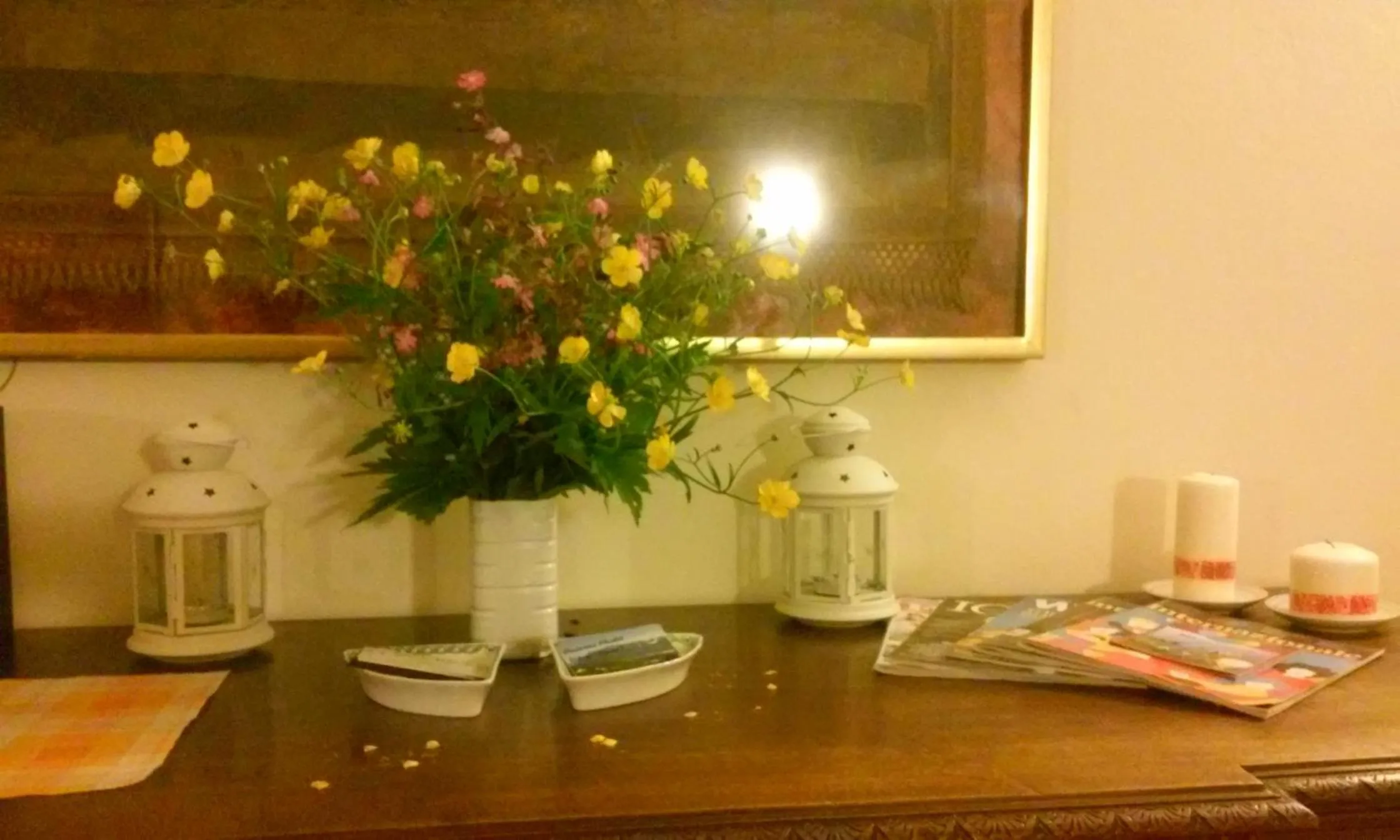 Living room in Cadorna Chalet