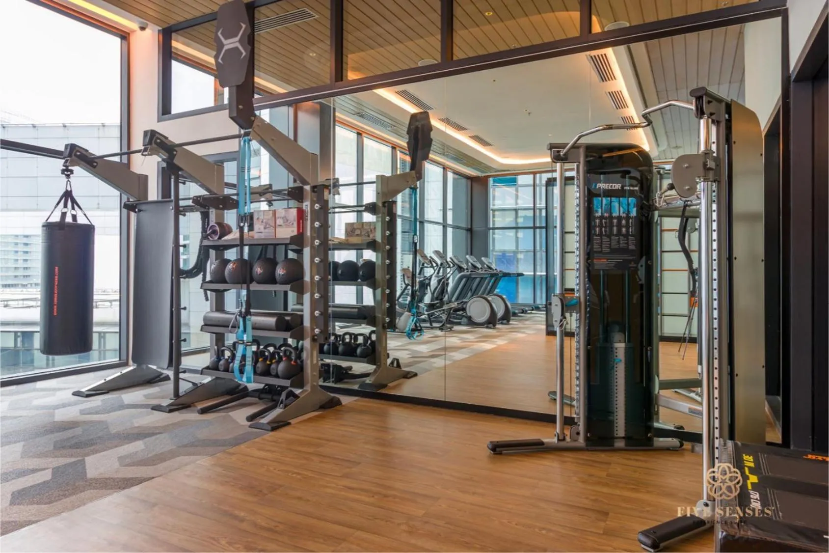 Fitness centre/facilities in ViiA Residence, Mid Valley KL