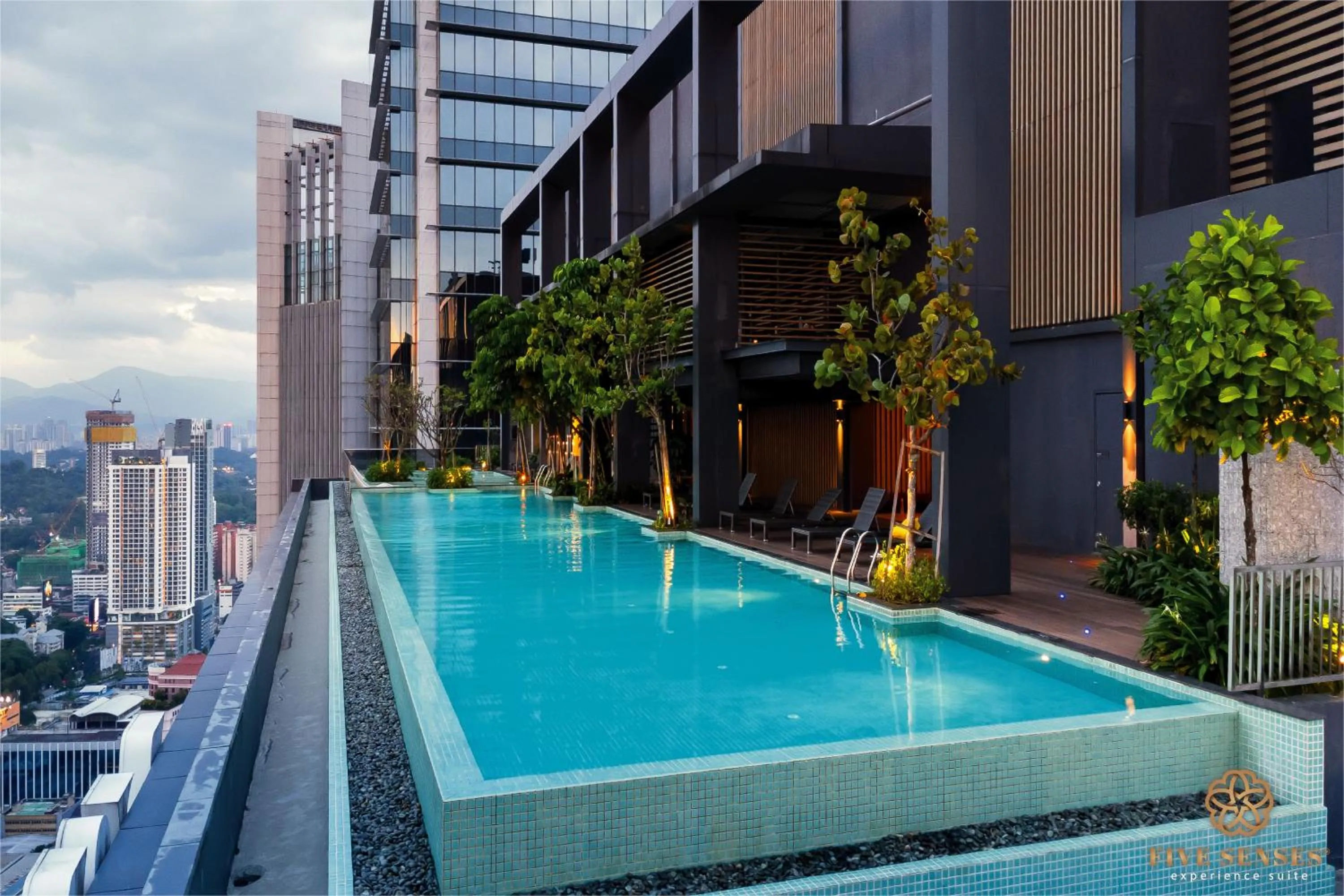 Pool view in ViiA Residence, Mid Valley KL