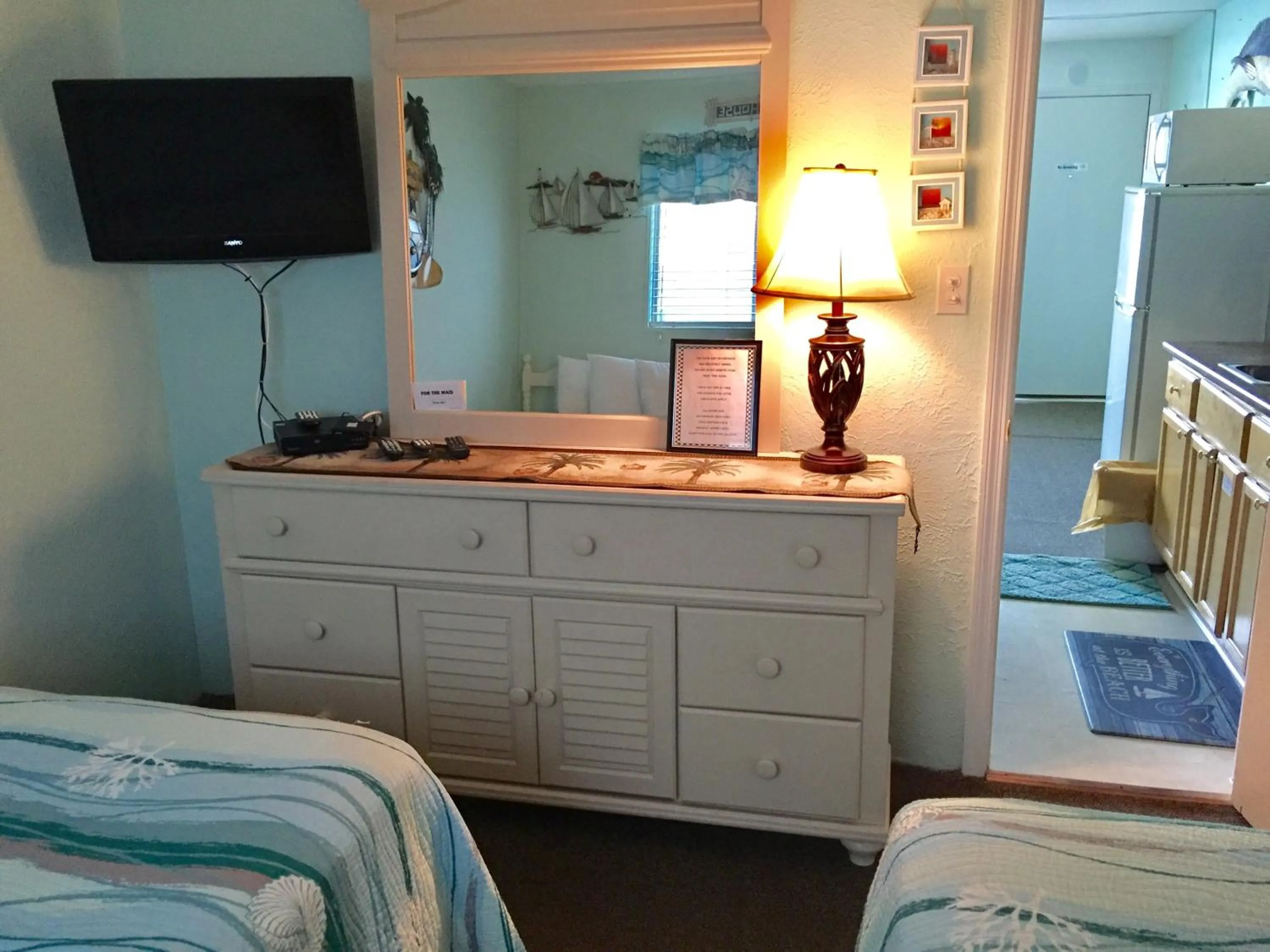 Bed in Lollipop Motel