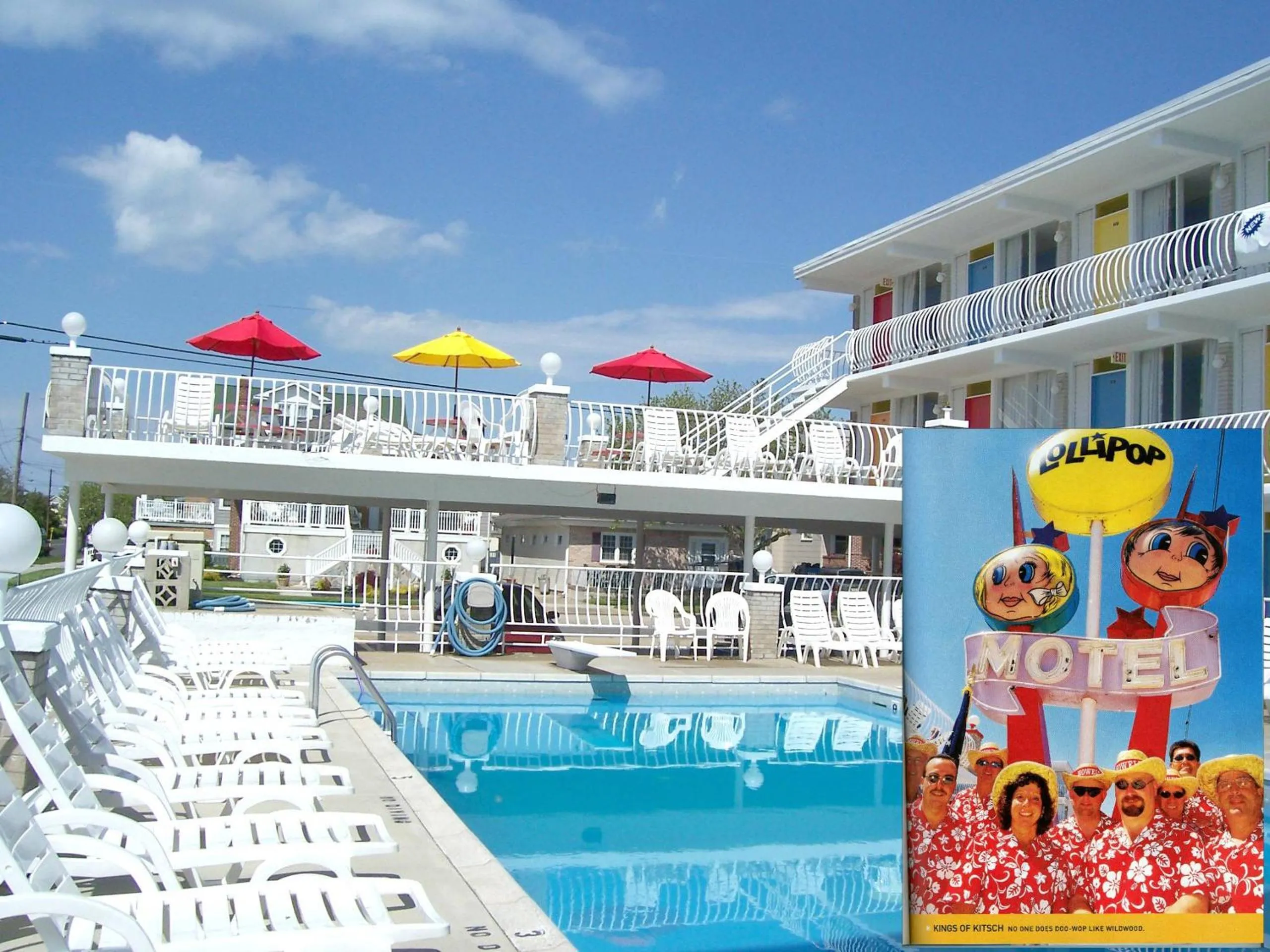 Text overlay in Lollipop Motel