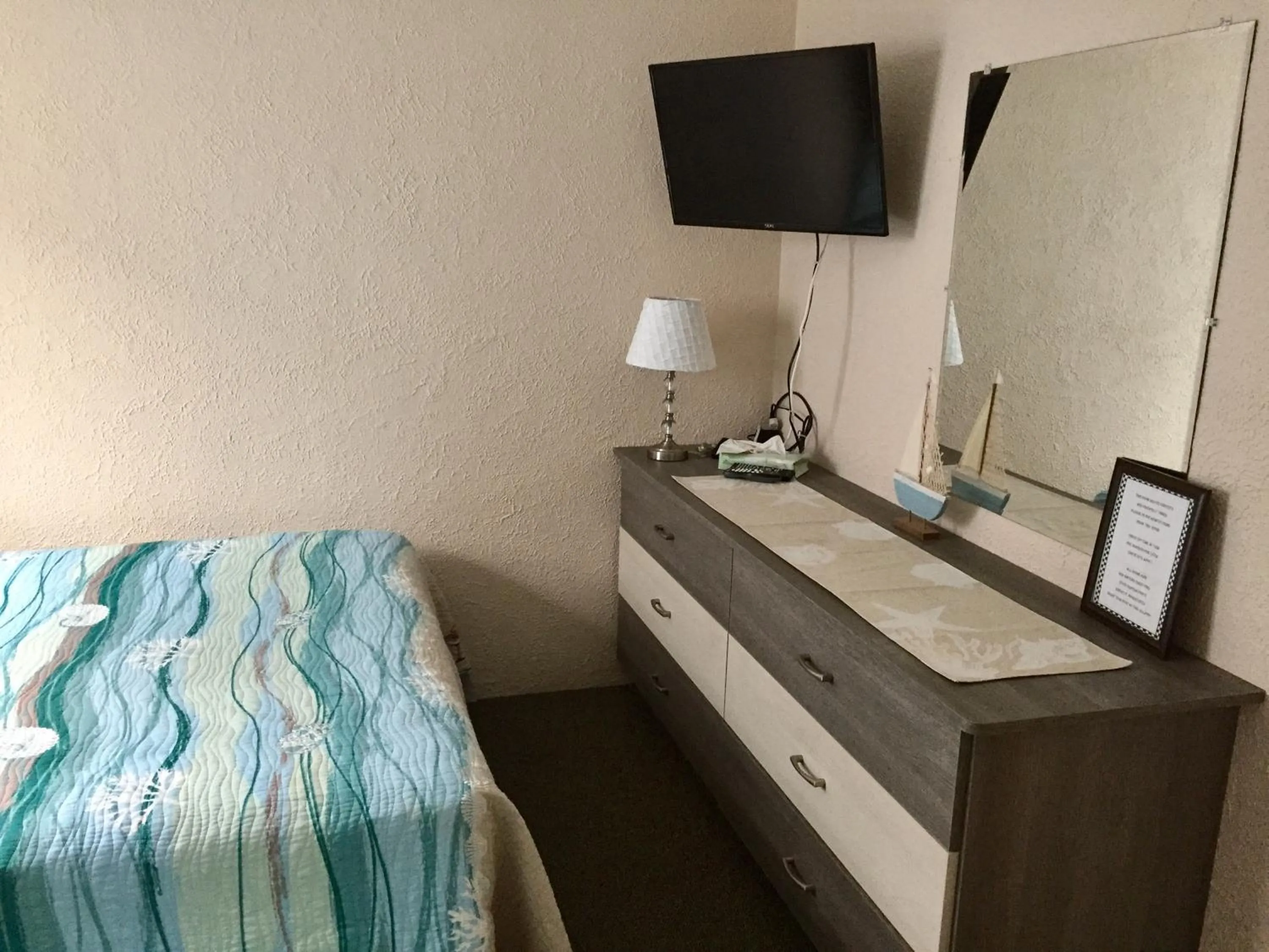 Bed in Lollipop Motel