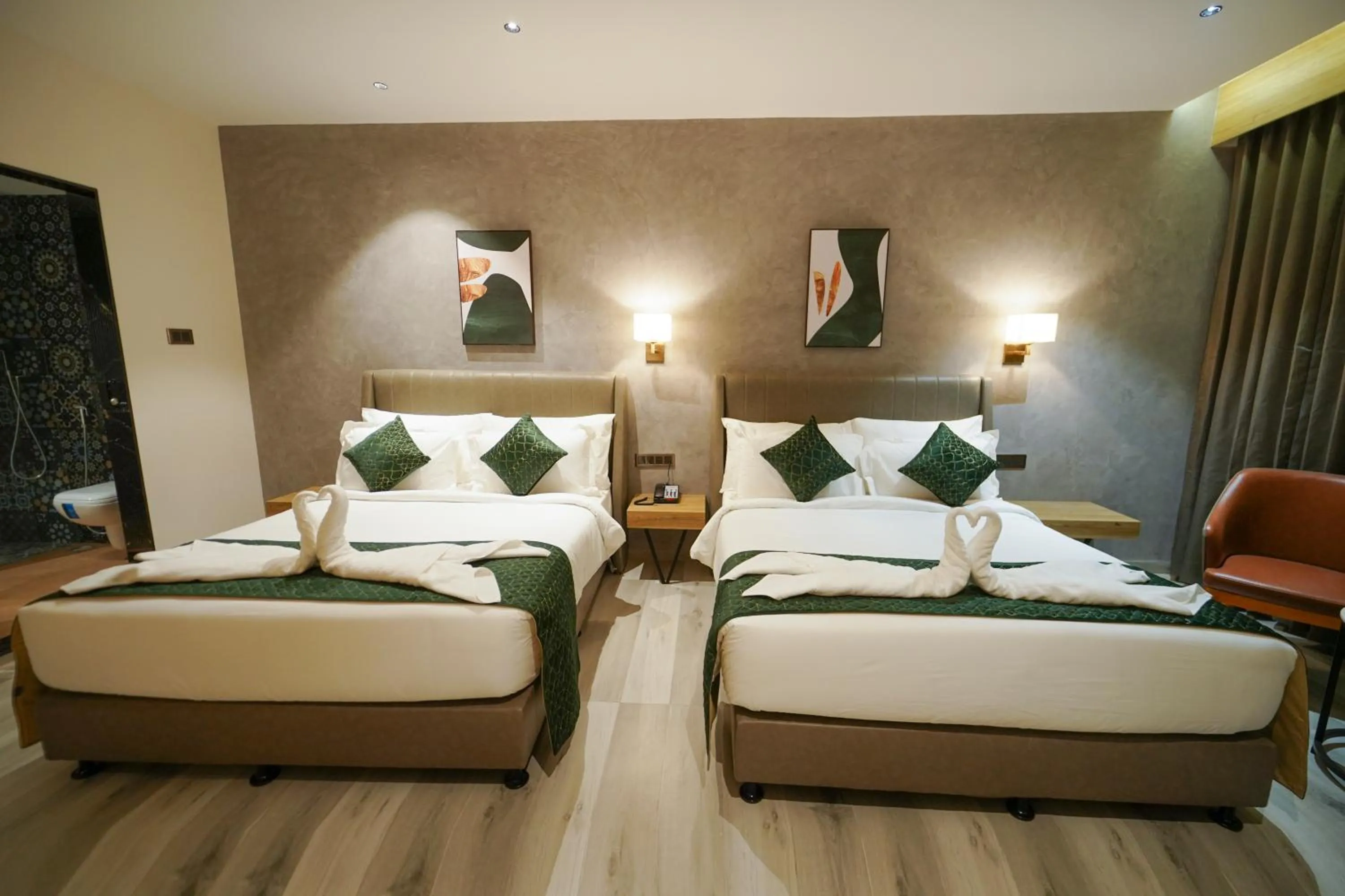 Bedroom, Bed in Hotel Park Inn Nellore - Near the Hospital & Highway