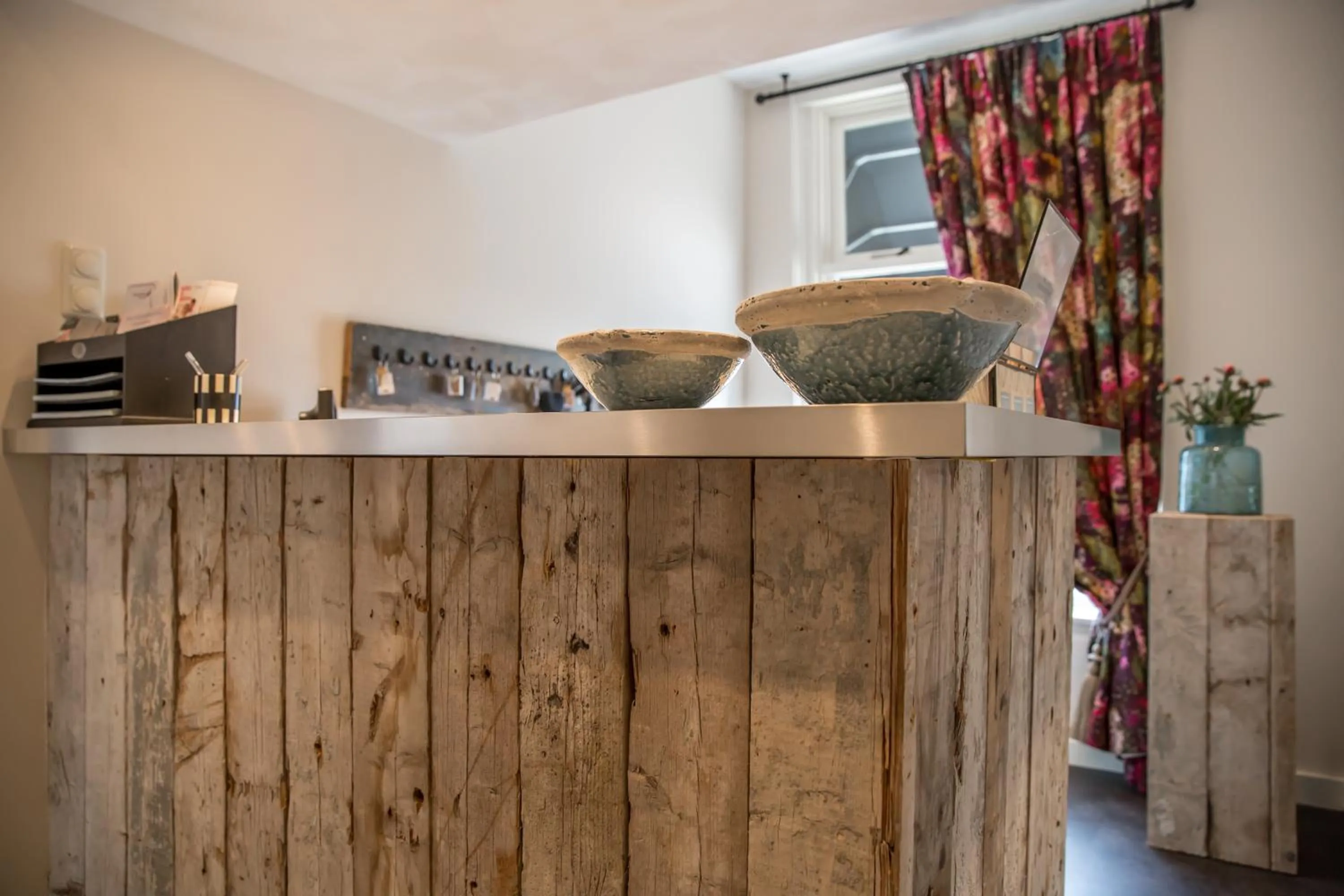 Lobby or reception in De Herberg