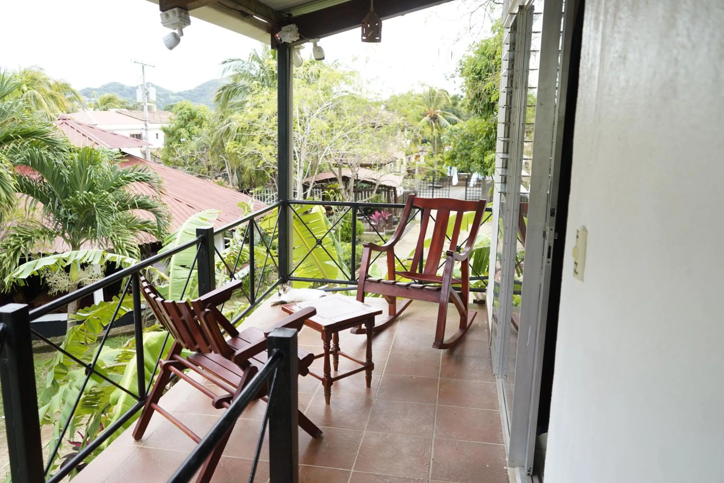 Patio in El Pacifico Hotel