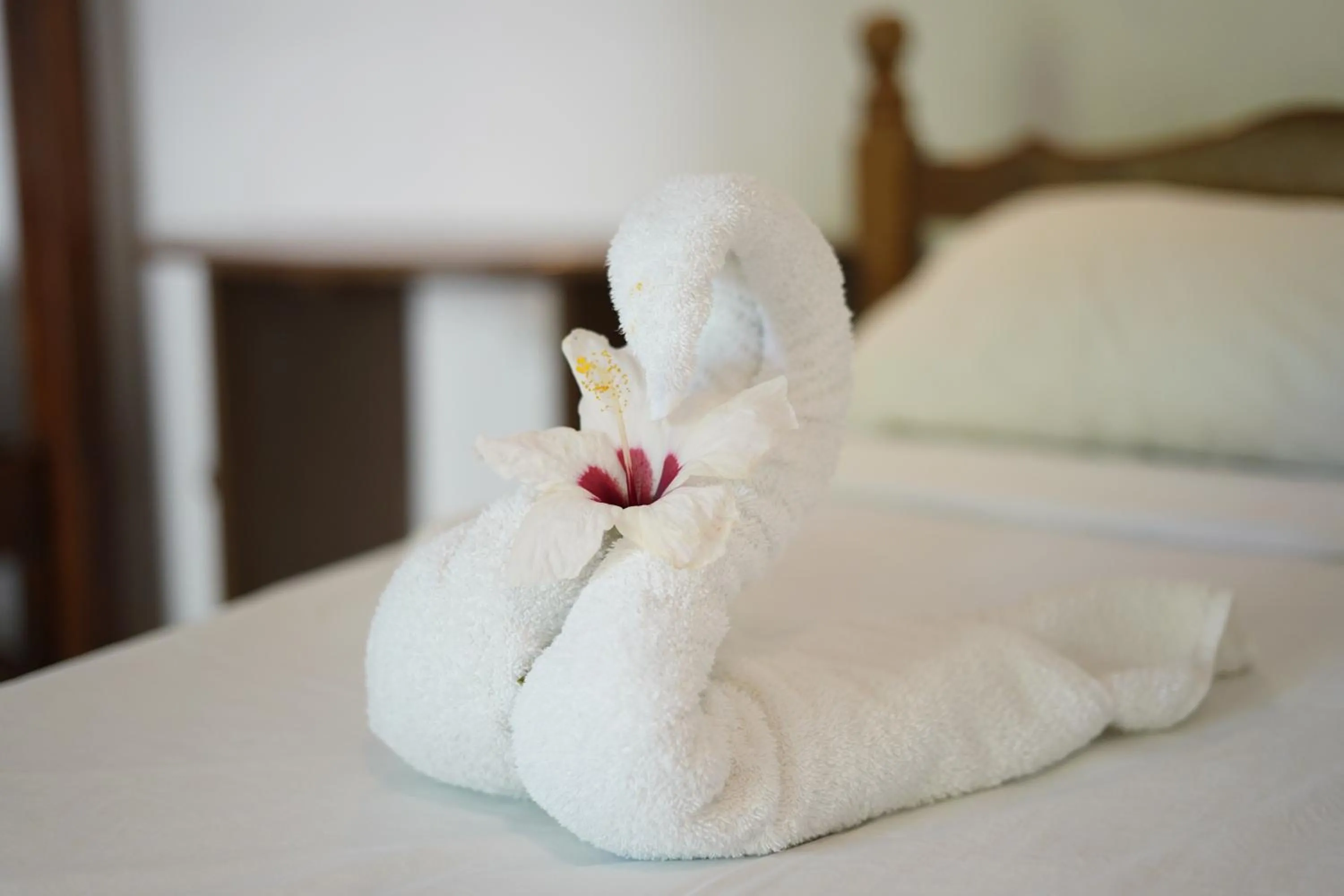 Bed in El Pacifico Hotel