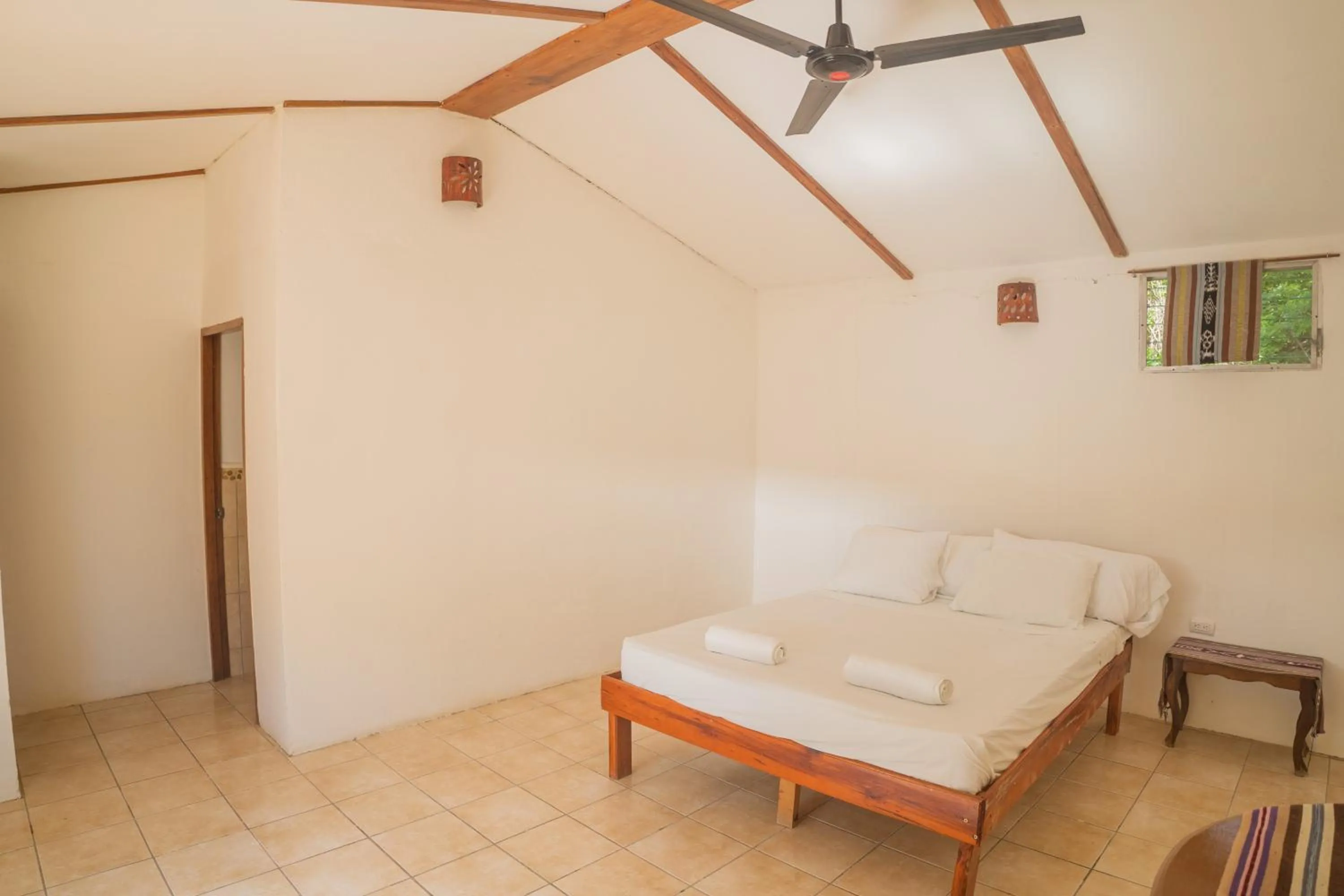 Bed in El Pacifico Hotel