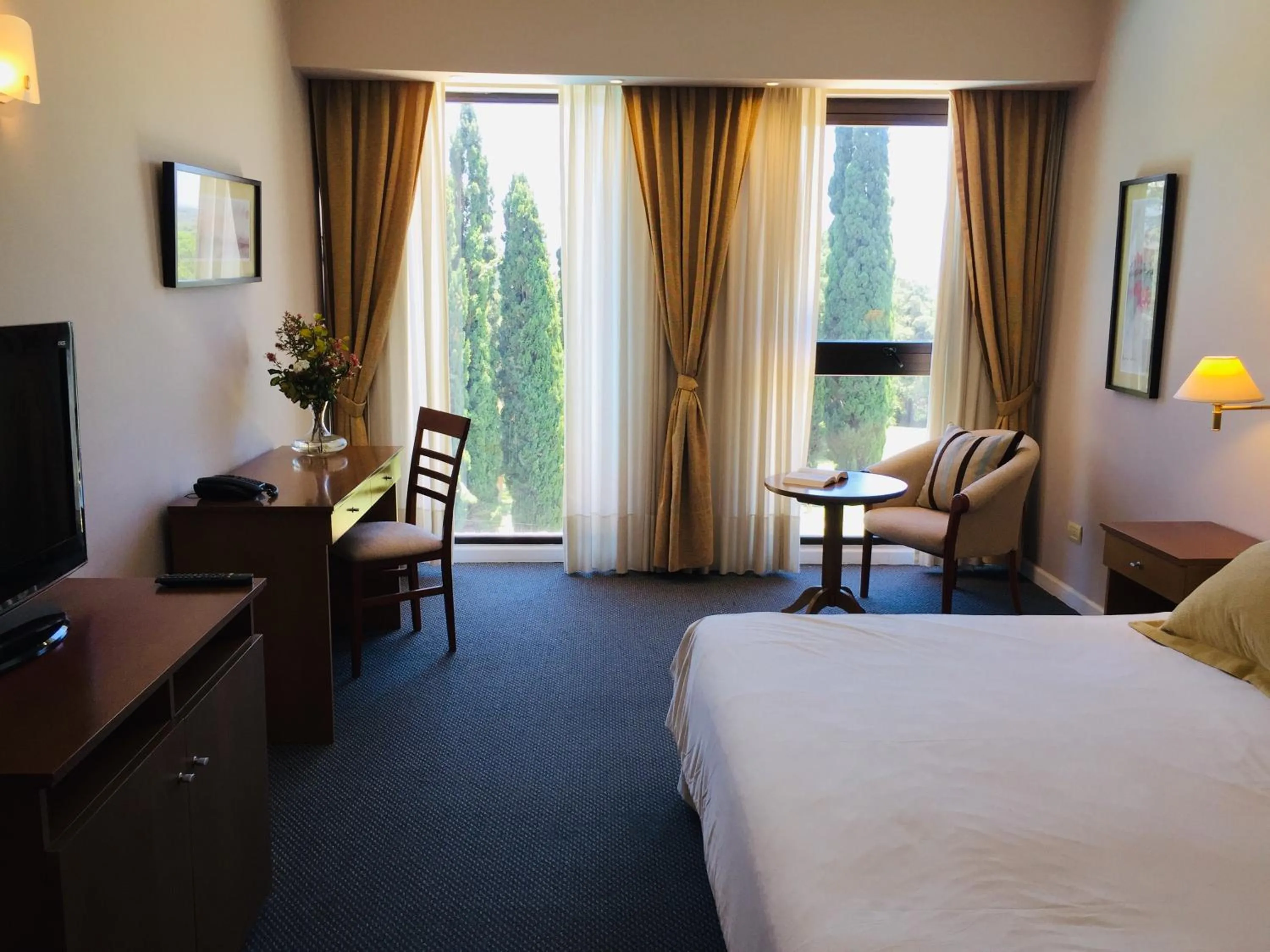 Living room, Bed in San Miguel Plaza Hotel All Inclusive