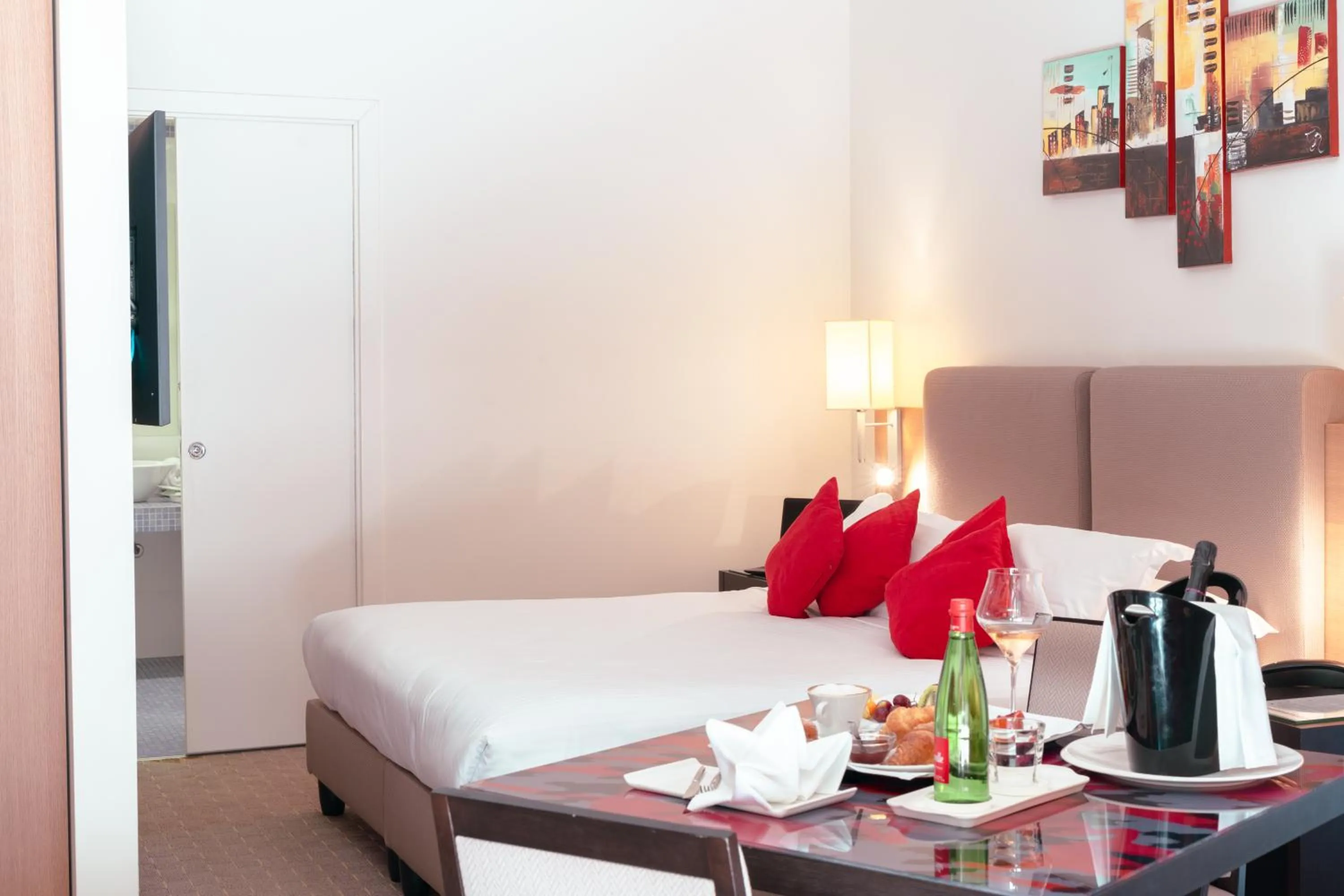 Bed in Ariha Hotel Cosenza