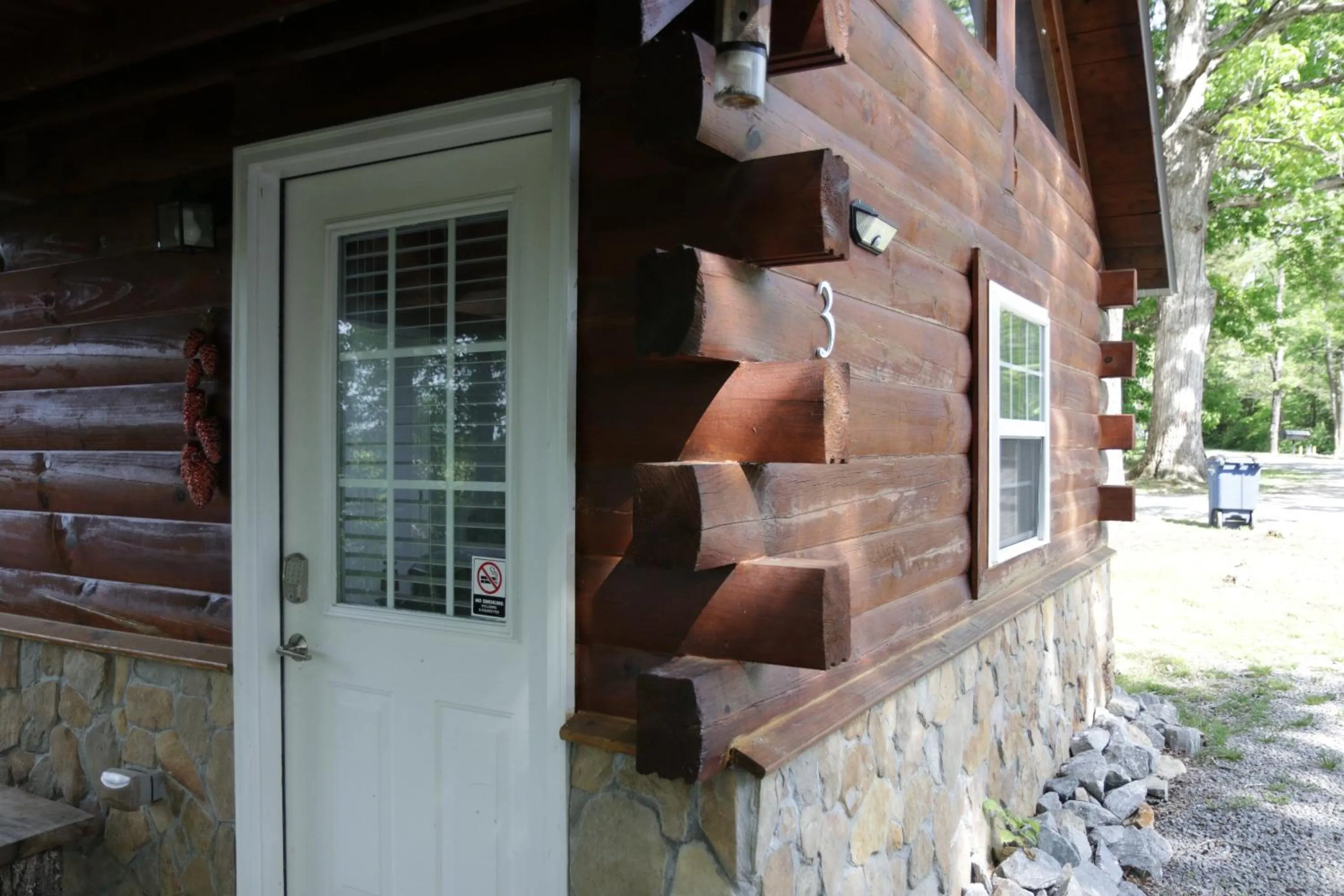 Property building in Kozy Haven Log Cabin Rentals