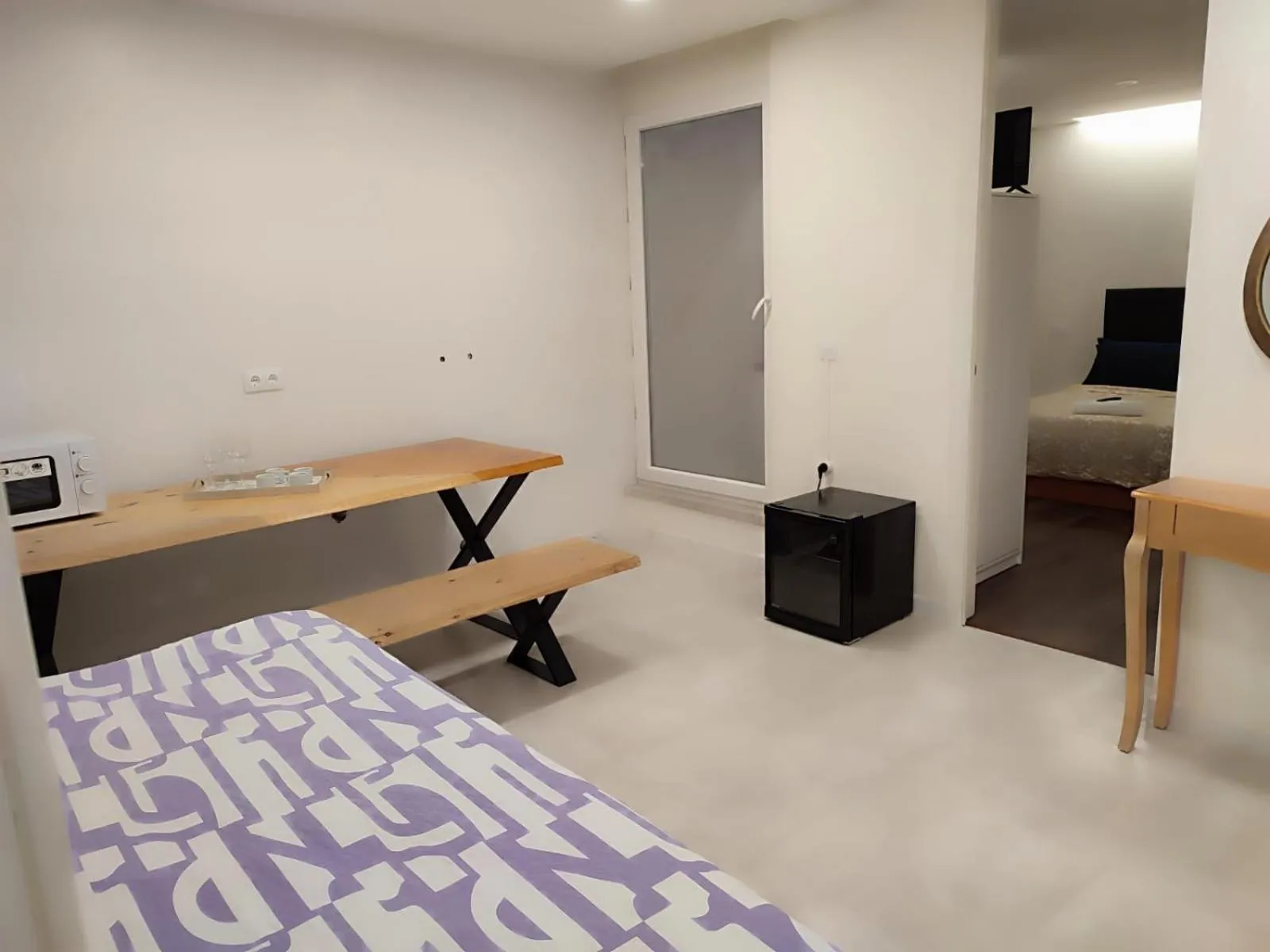 Living room, Bed in Casa Augusta 4