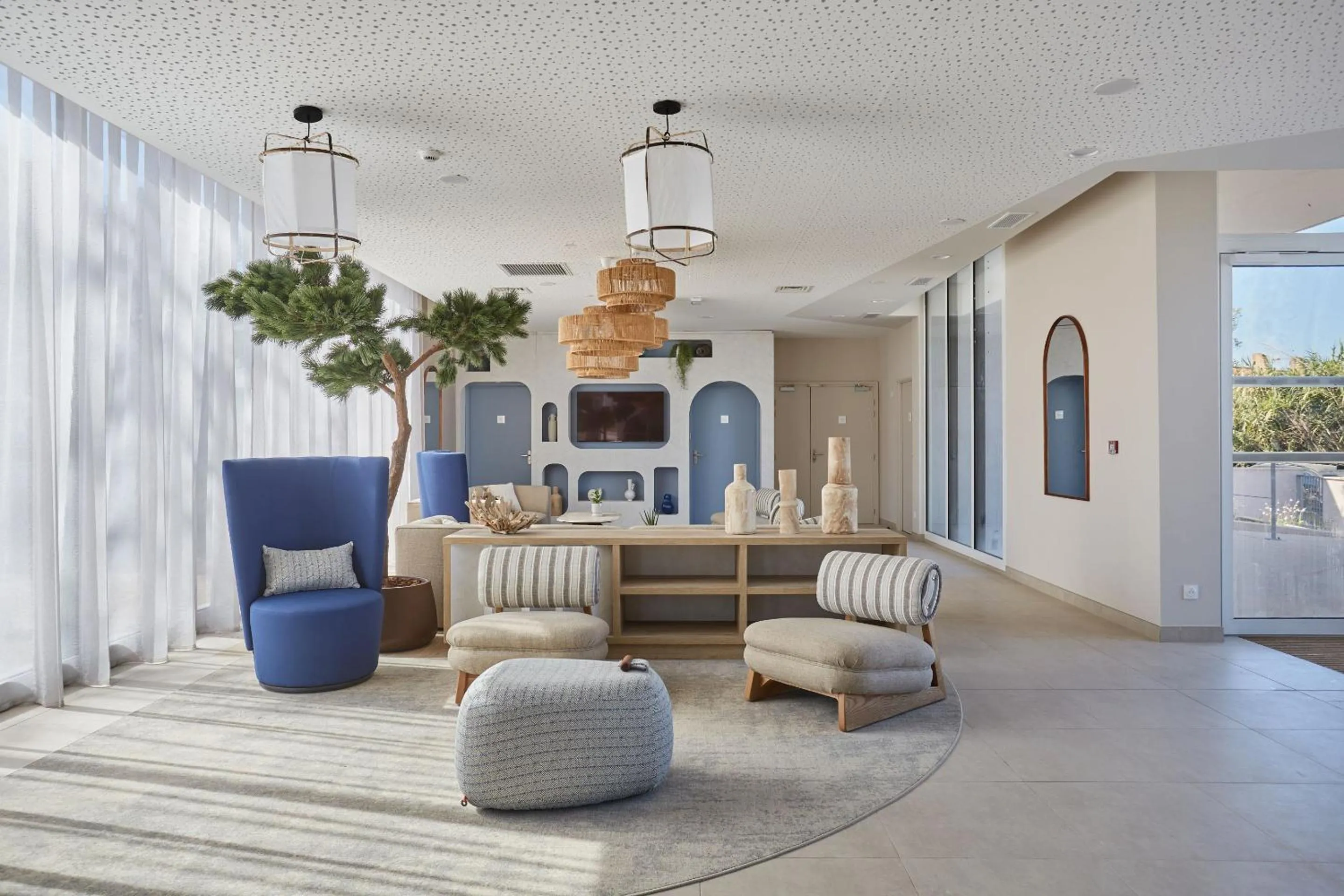 Lobby or reception in Résidence Odalys Riviera