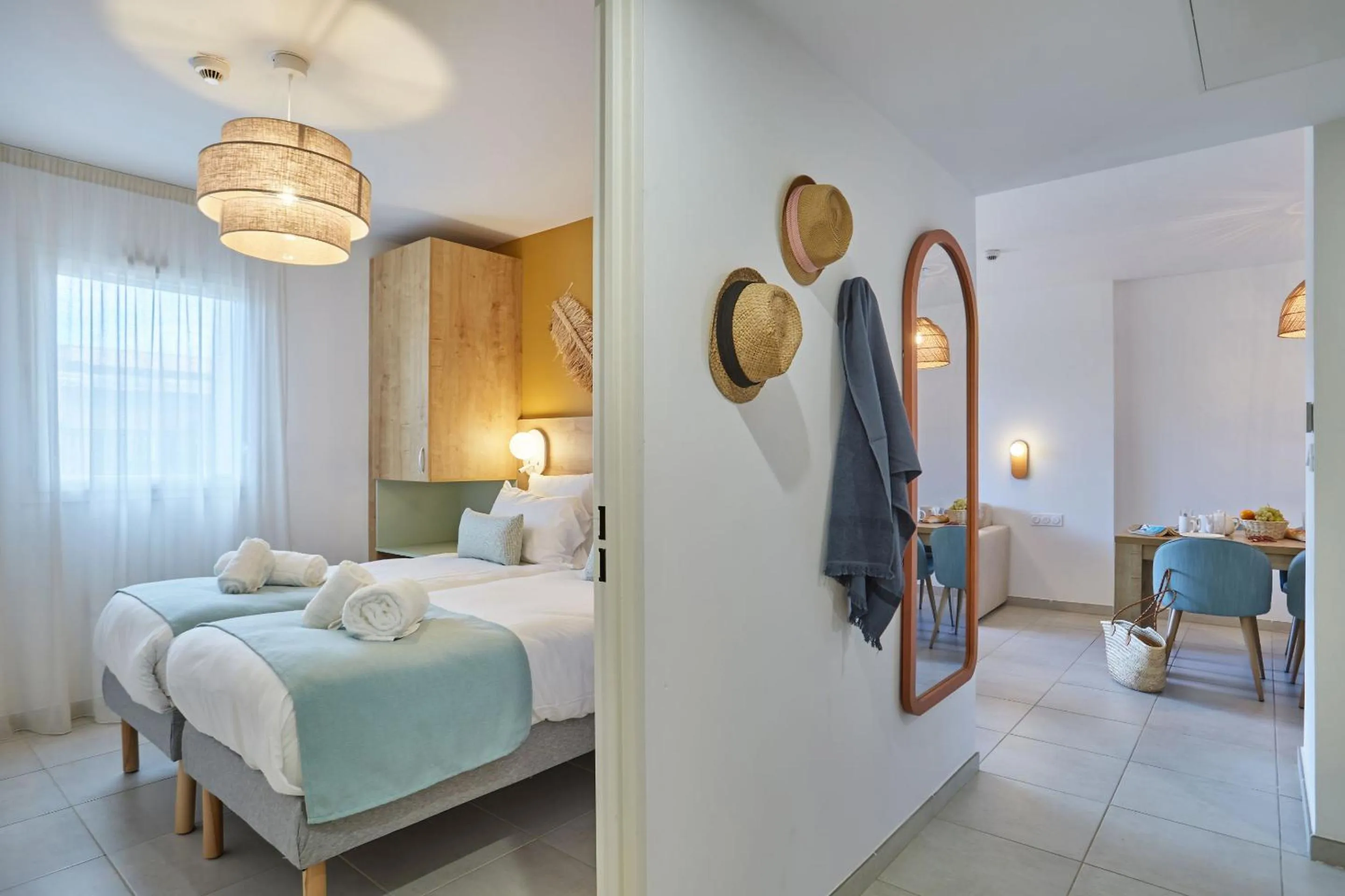 Bedroom, Bed in Résidence Odalys Riviera