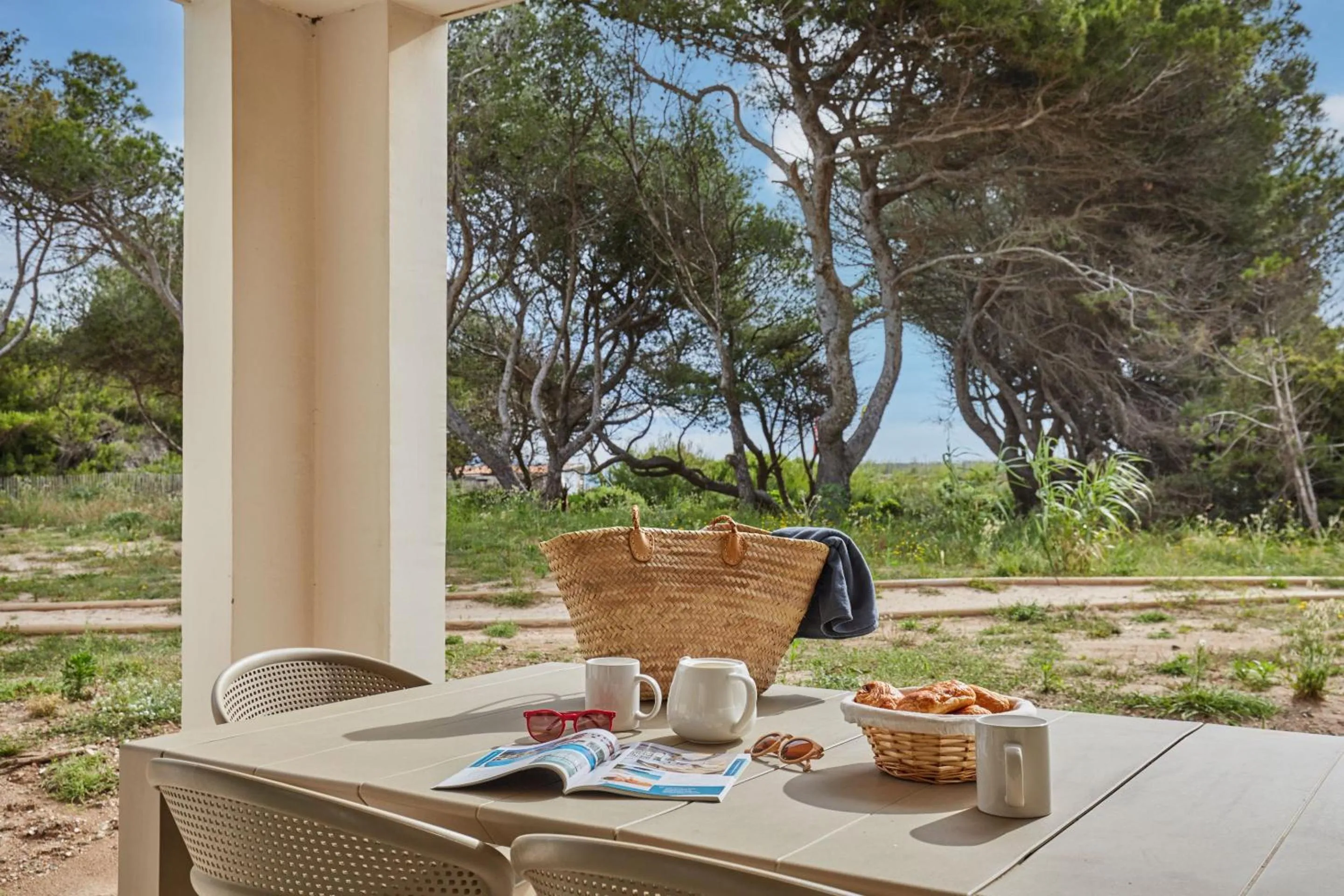 Balcony/Terrace in Résidence Odalys Riviera