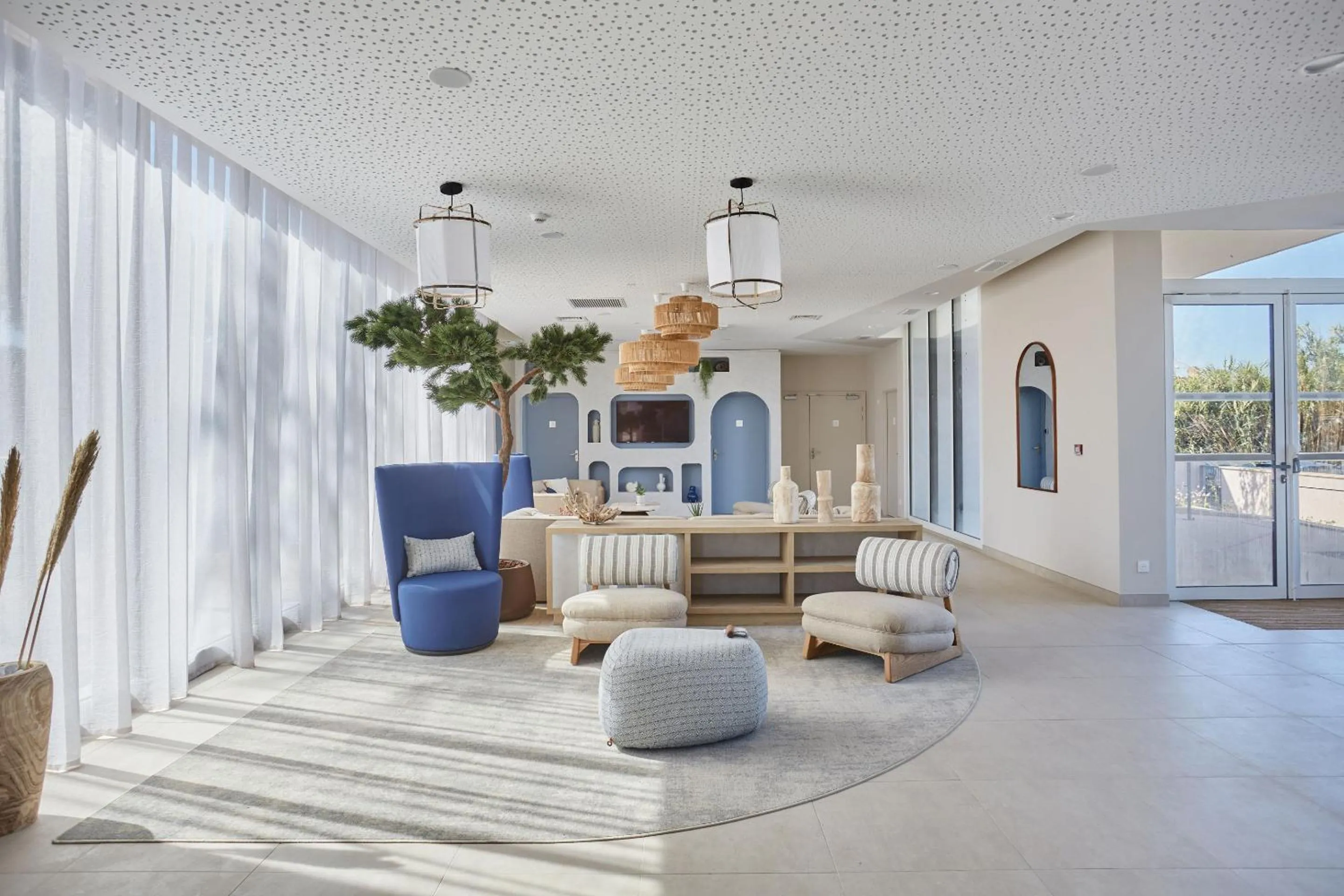 Lobby or reception in Résidence Odalys Riviera