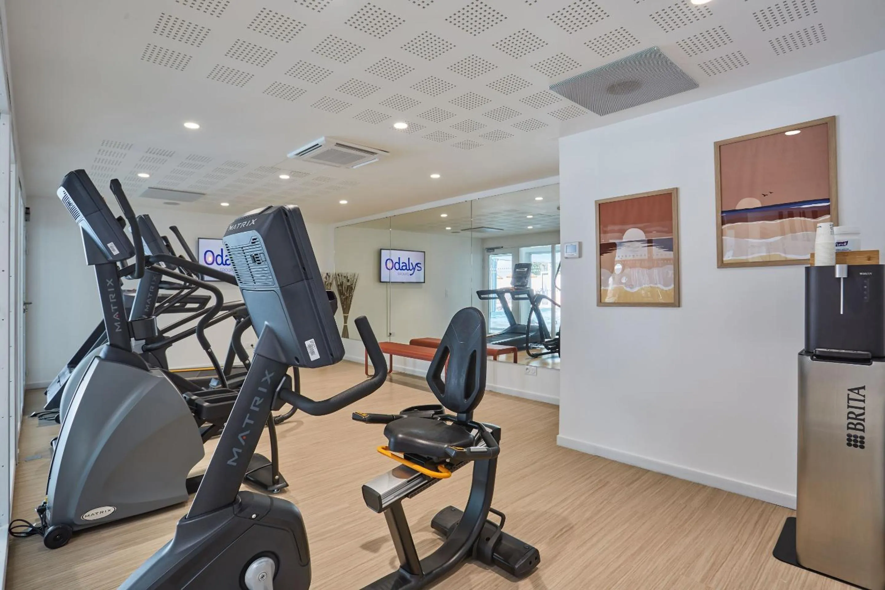Fitness centre/facilities in Résidence Odalys L'Orée du Parc