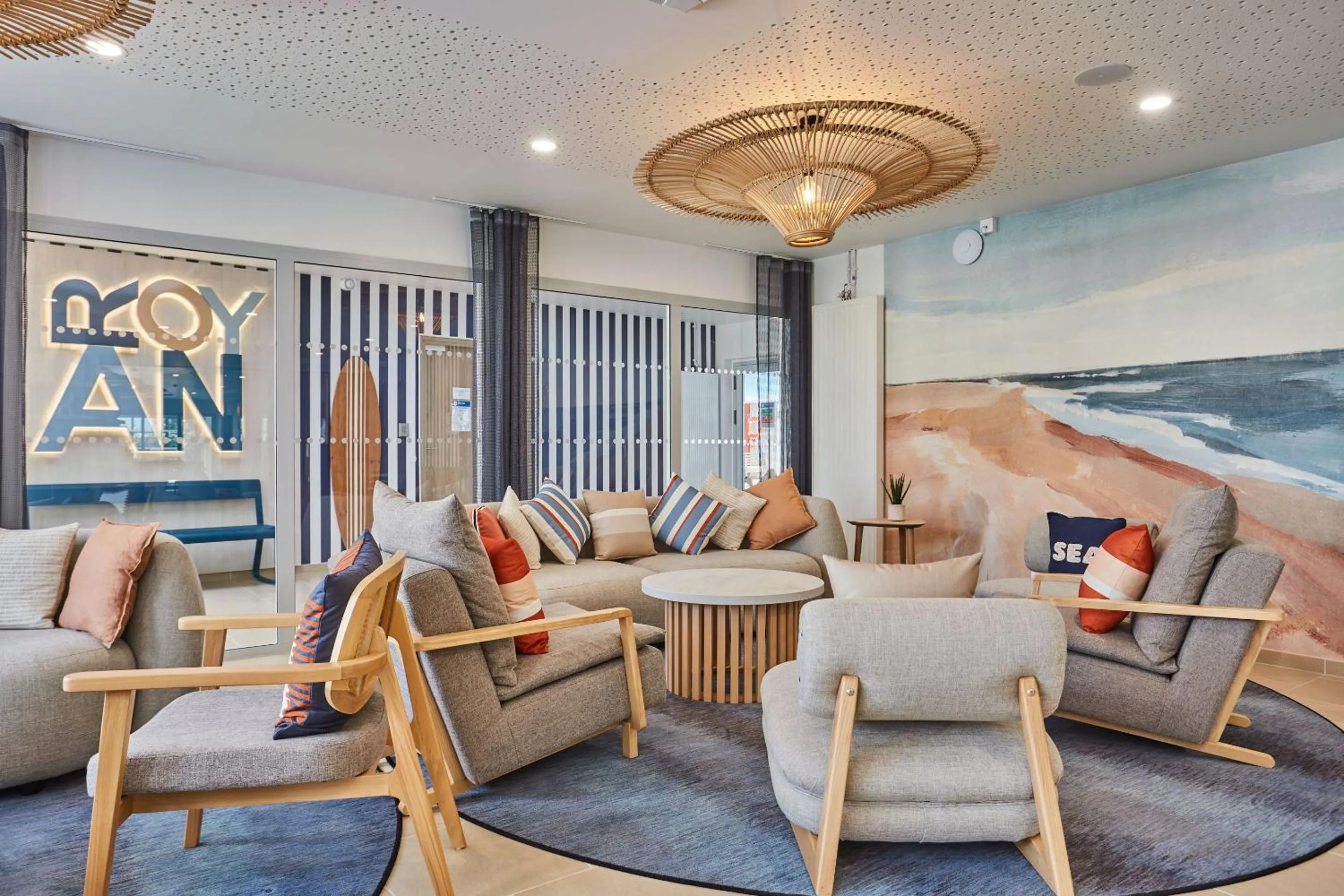 Lobby or reception in Résidence Odalys L'Orée du Parc