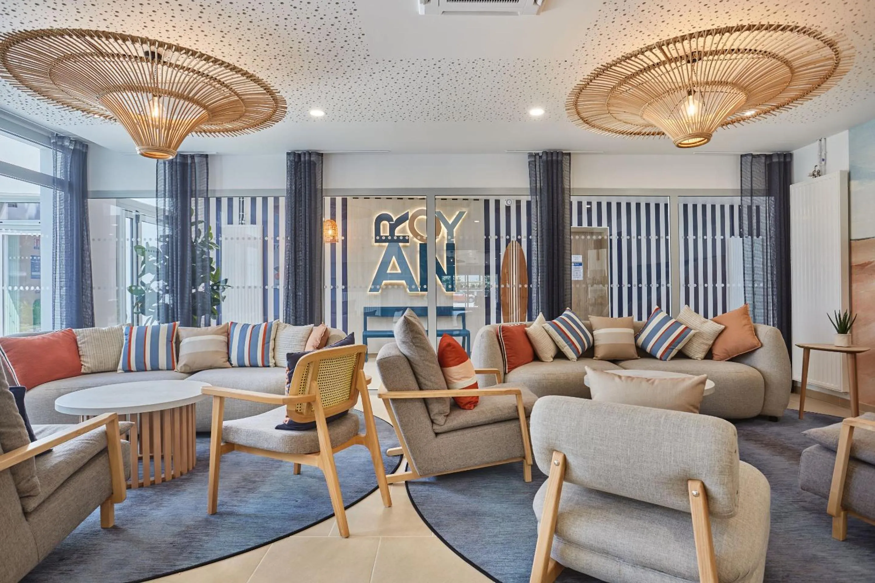 Lobby or reception in Résidence Odalys L'Orée du Parc