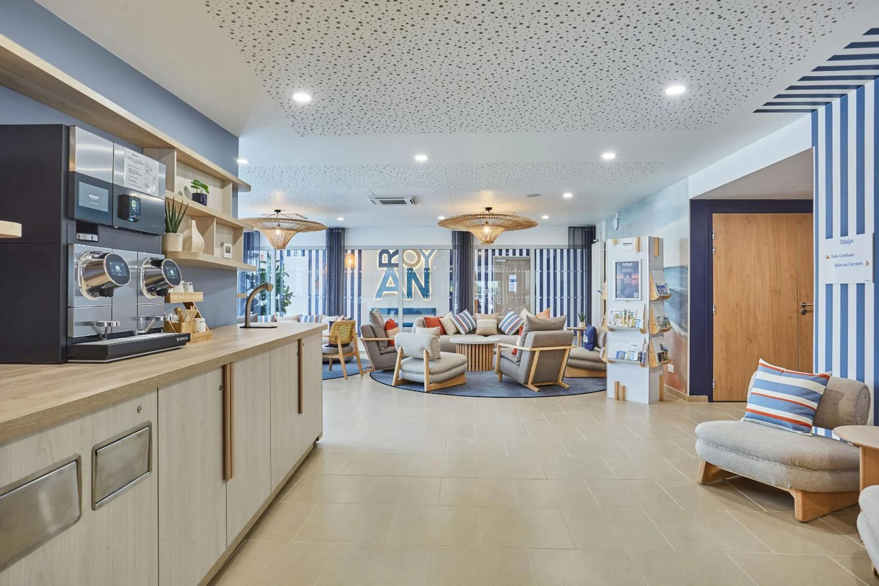 Lobby or reception in Résidence Odalys L'Orée du Parc