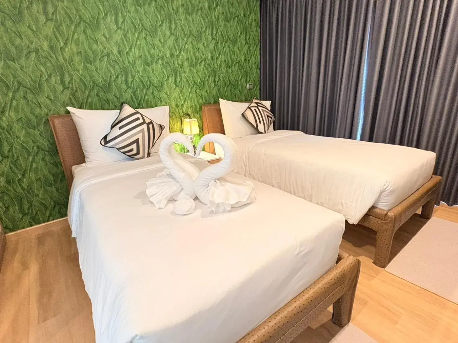 Deluxe Twin Room in Naka-Raj Escape Hotel Deluxe Twin Room in Naka-Raj Escape Hotel