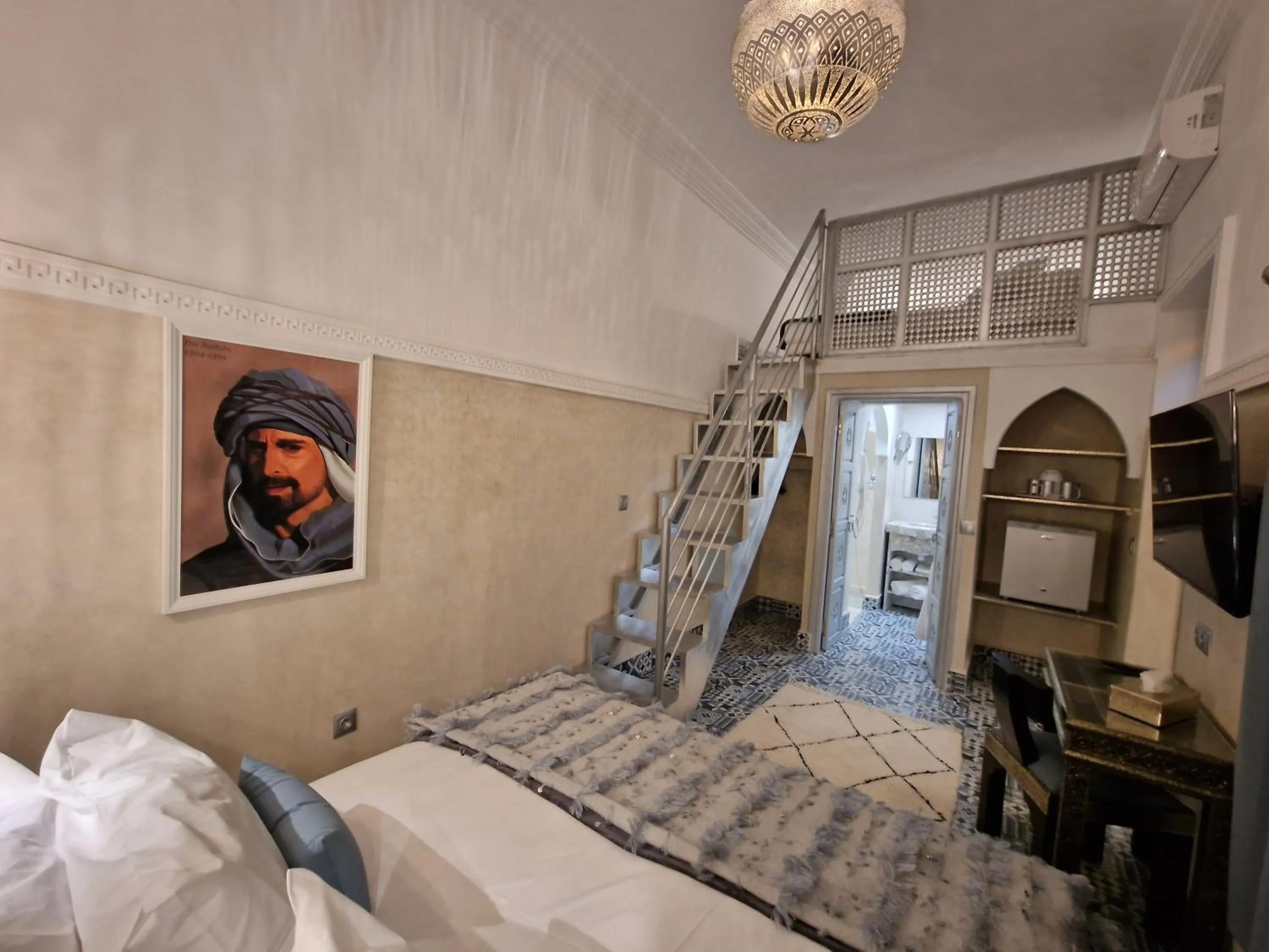 Bedroom, Bed in Riad Explore - Marrakech Medina Boutique Guest House