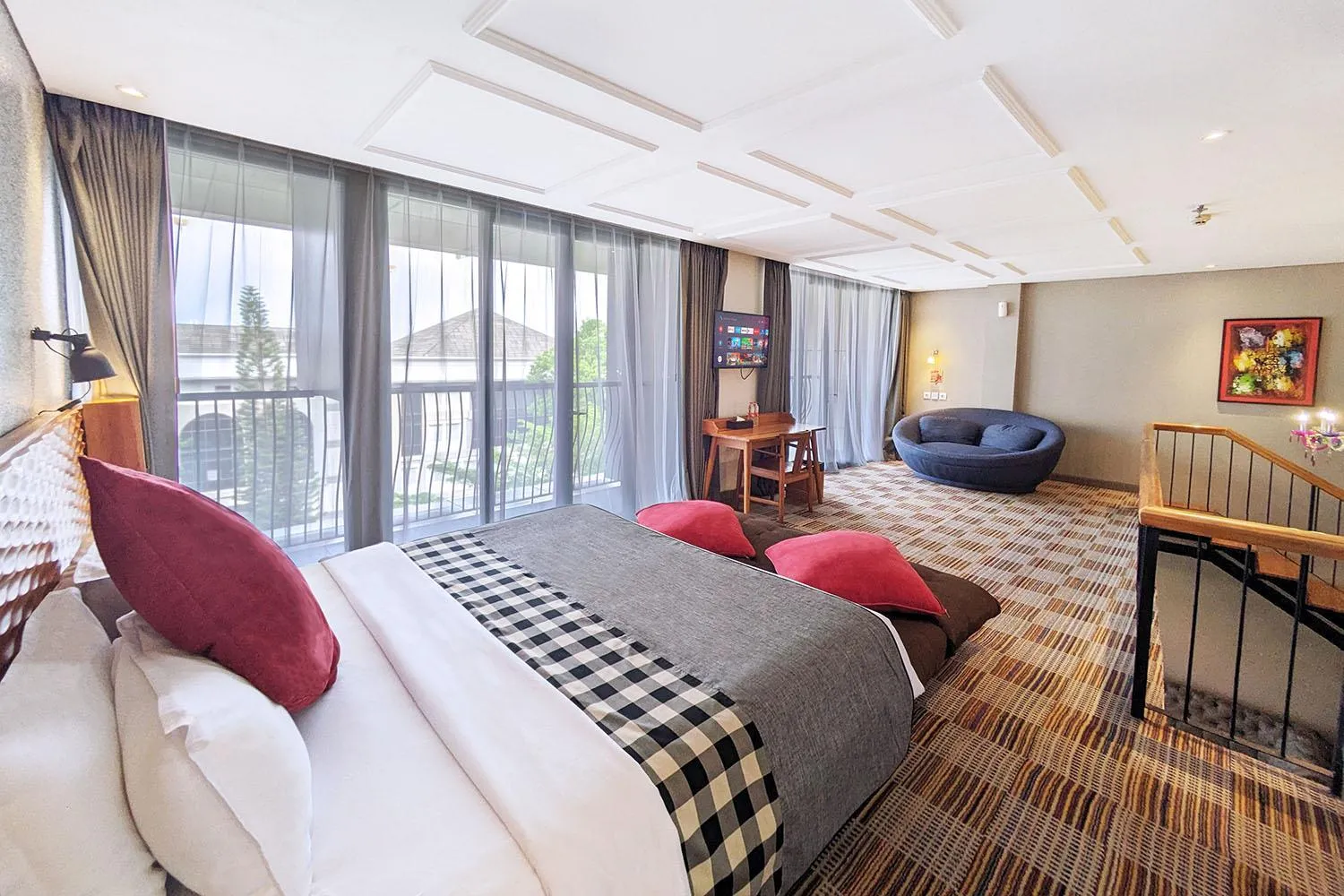 City view, Bed in THE 1O1 Bandung Dago