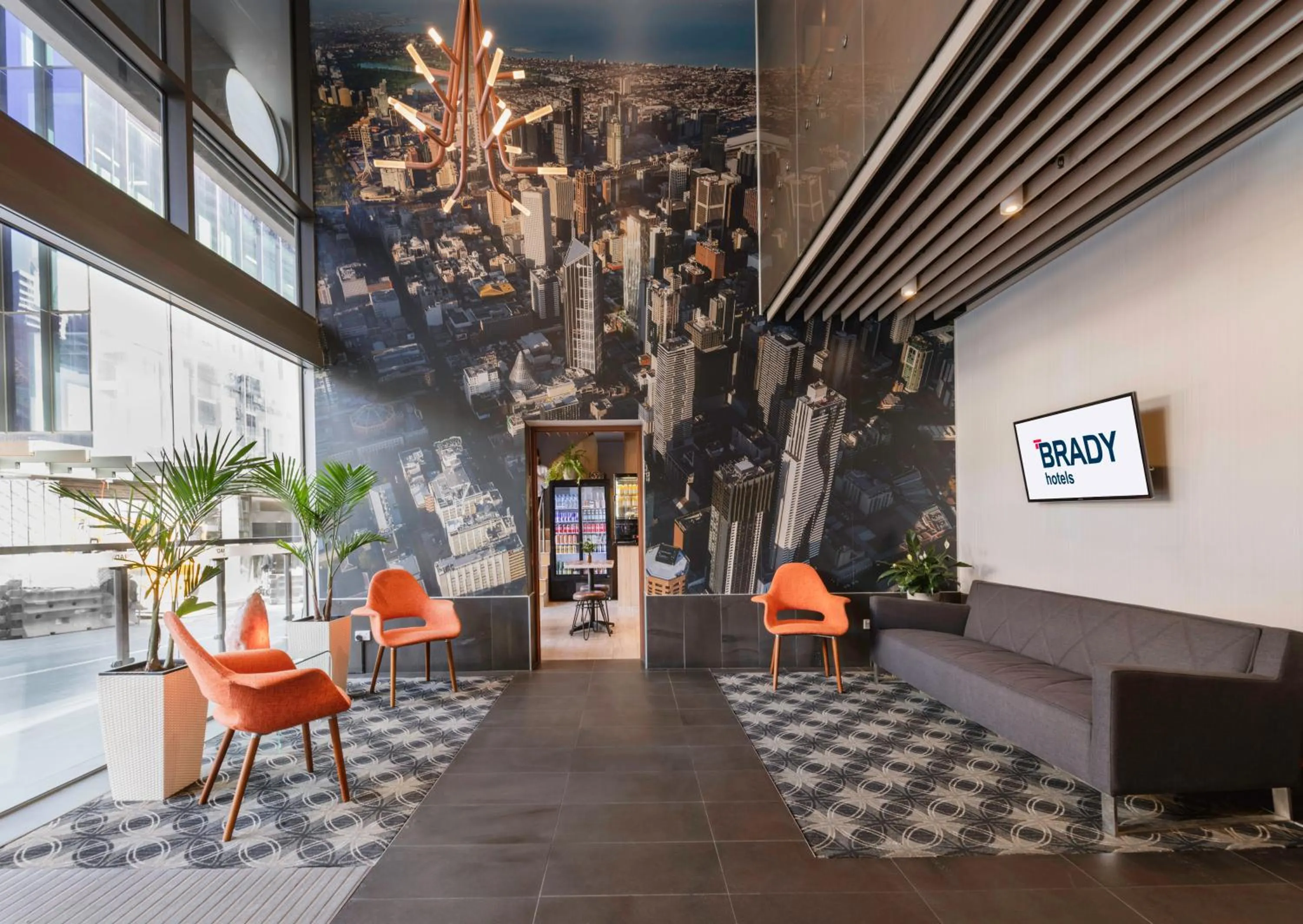 Lobby or reception in Brady Hotels Central Melbourne