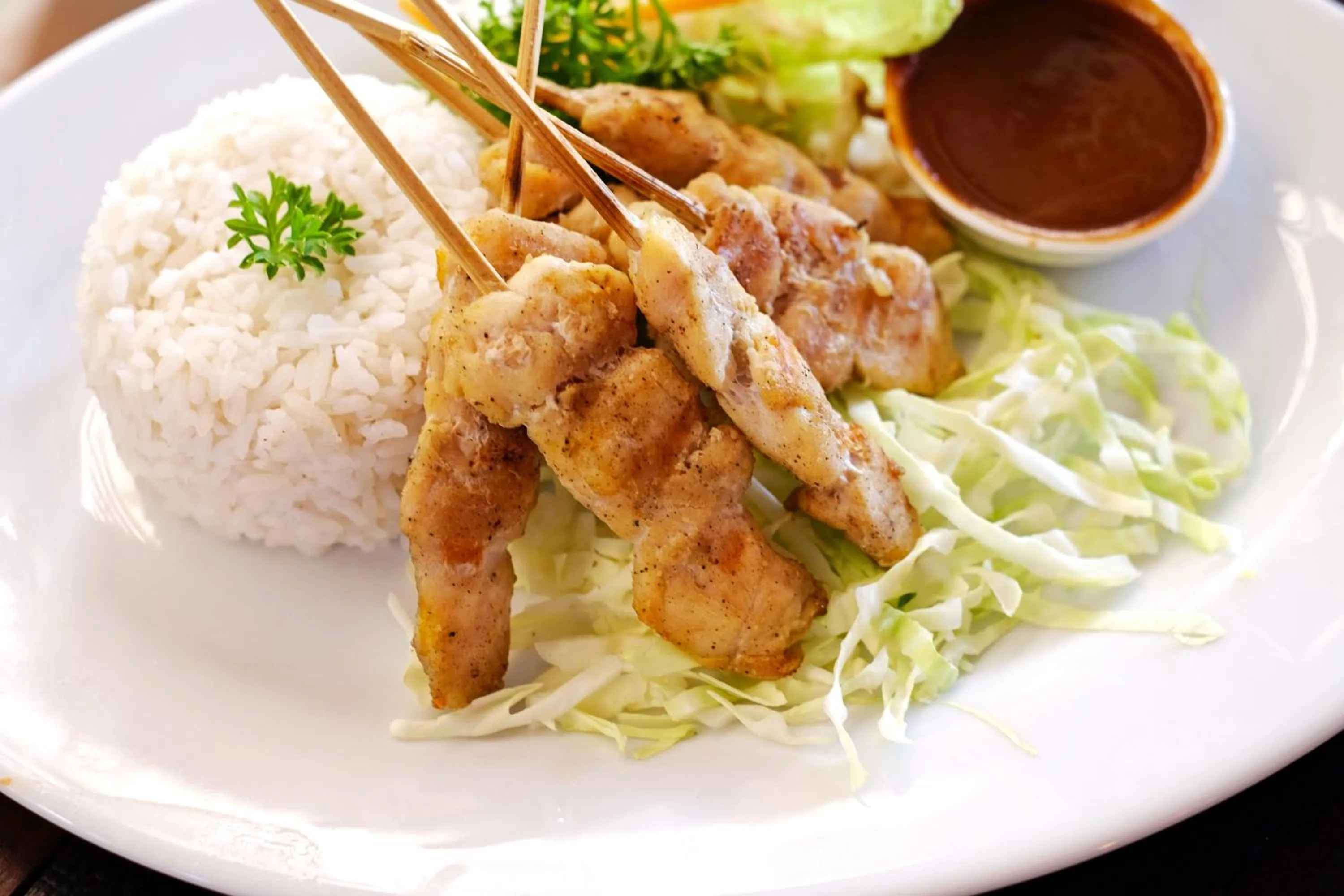 Food close-up in Bali Chaya Hotel Legian