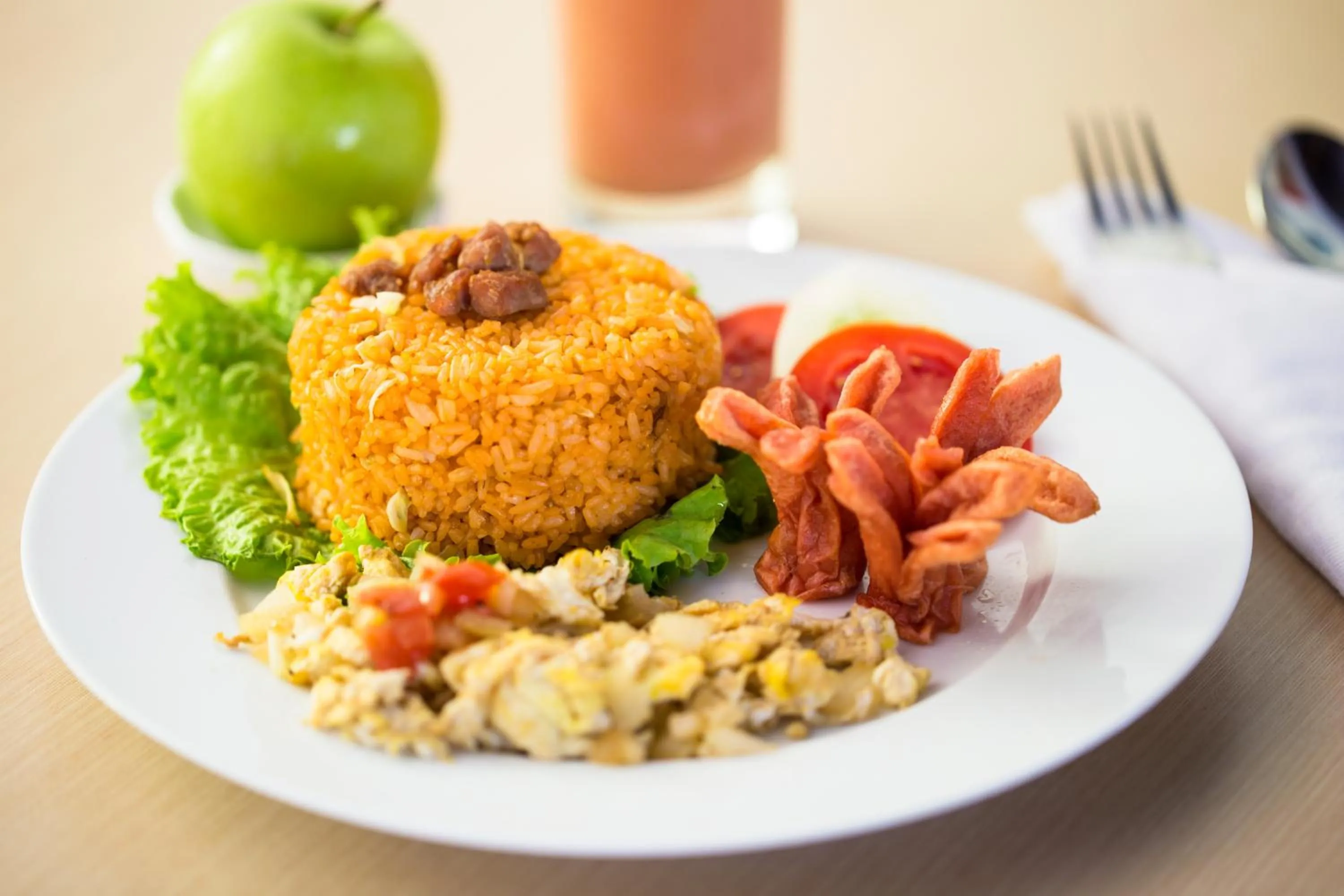 Food in Bali Chaya Hotel Legian