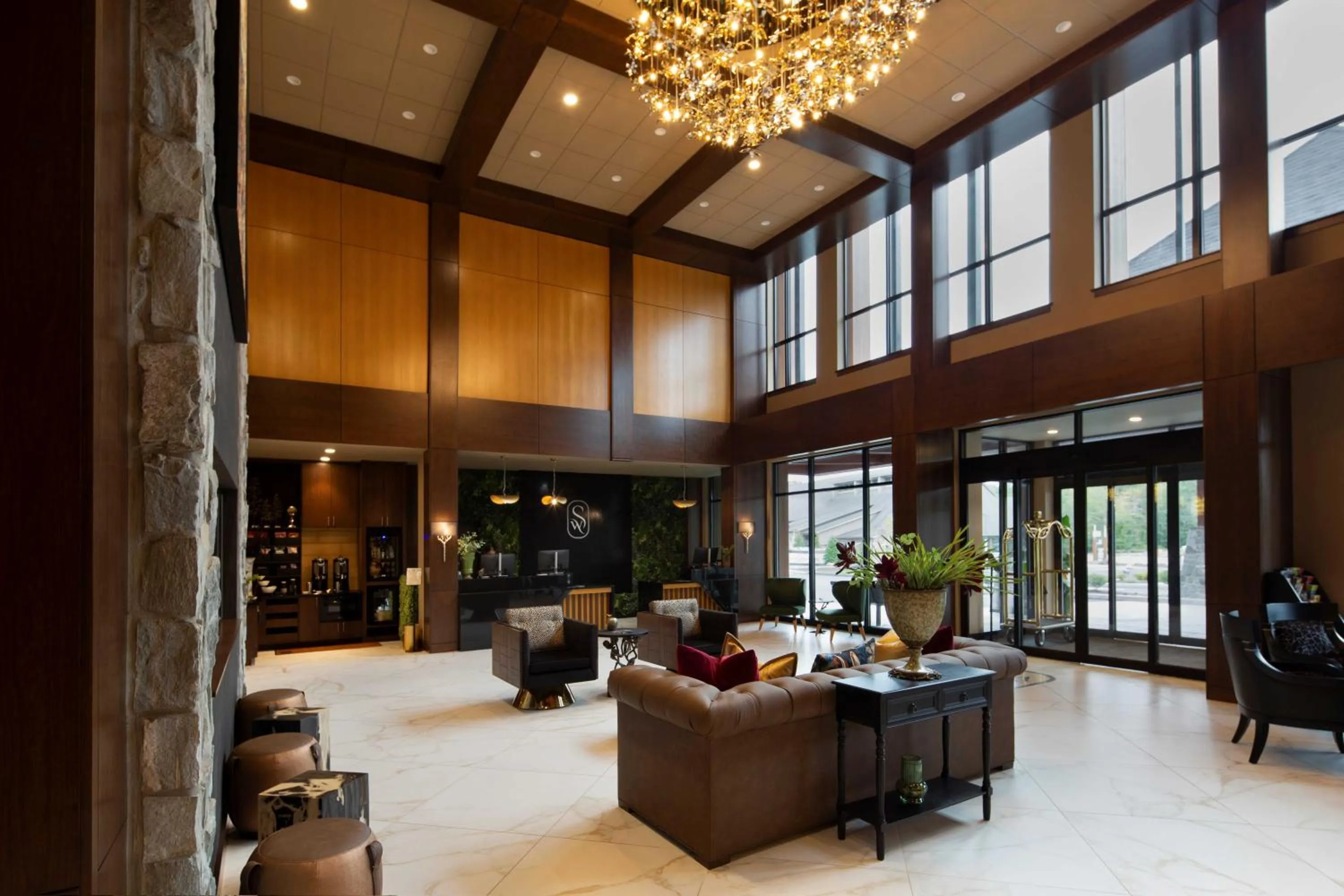 Lobby or reception in The Swiftwater