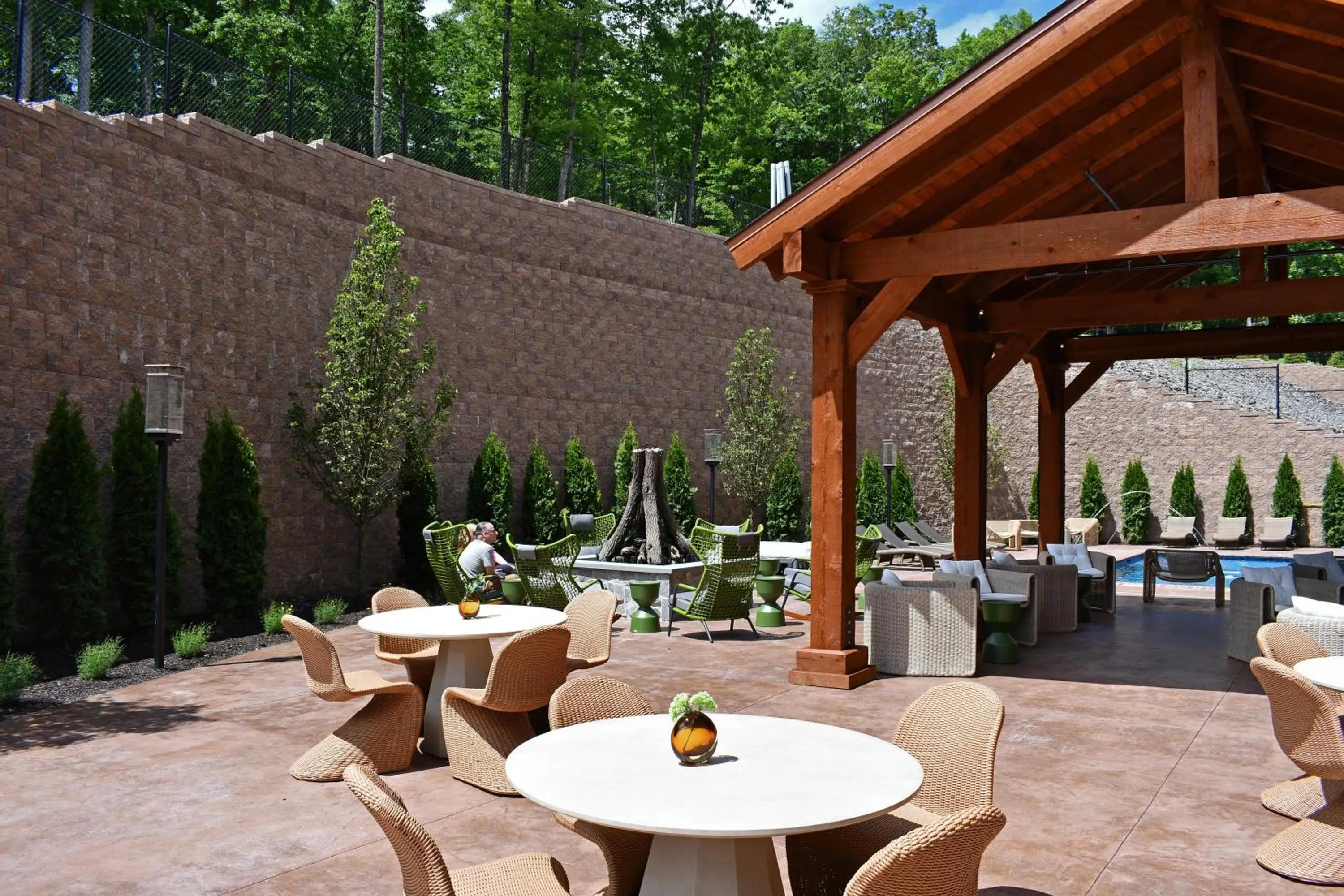 Patio in The Swiftwater