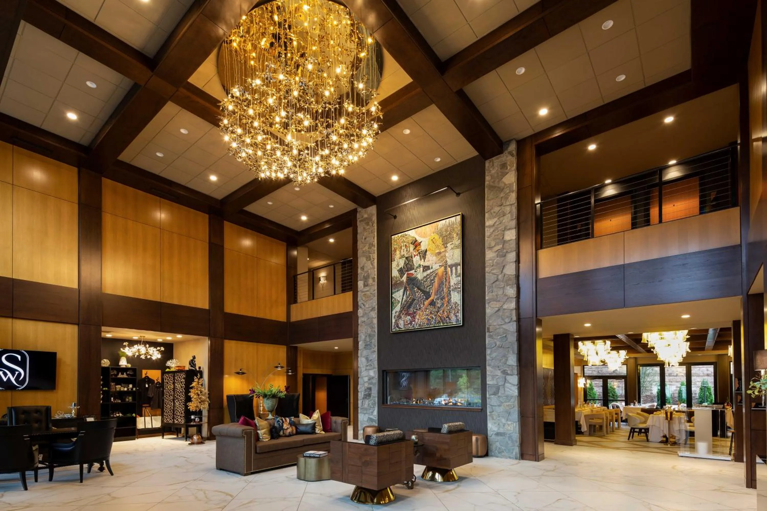 Lobby or reception in The Swiftwater