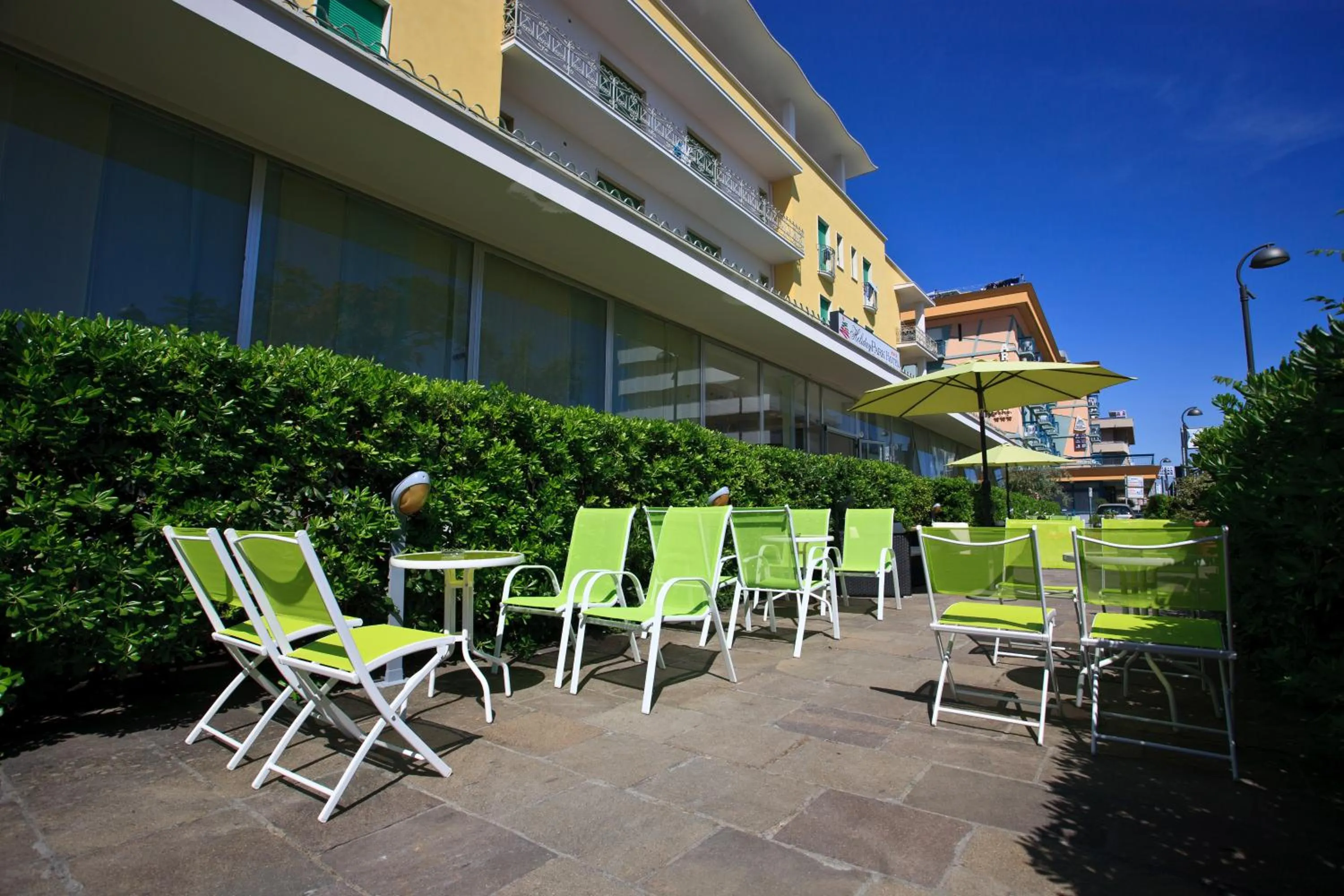 Patio in Hotel Holiday Park