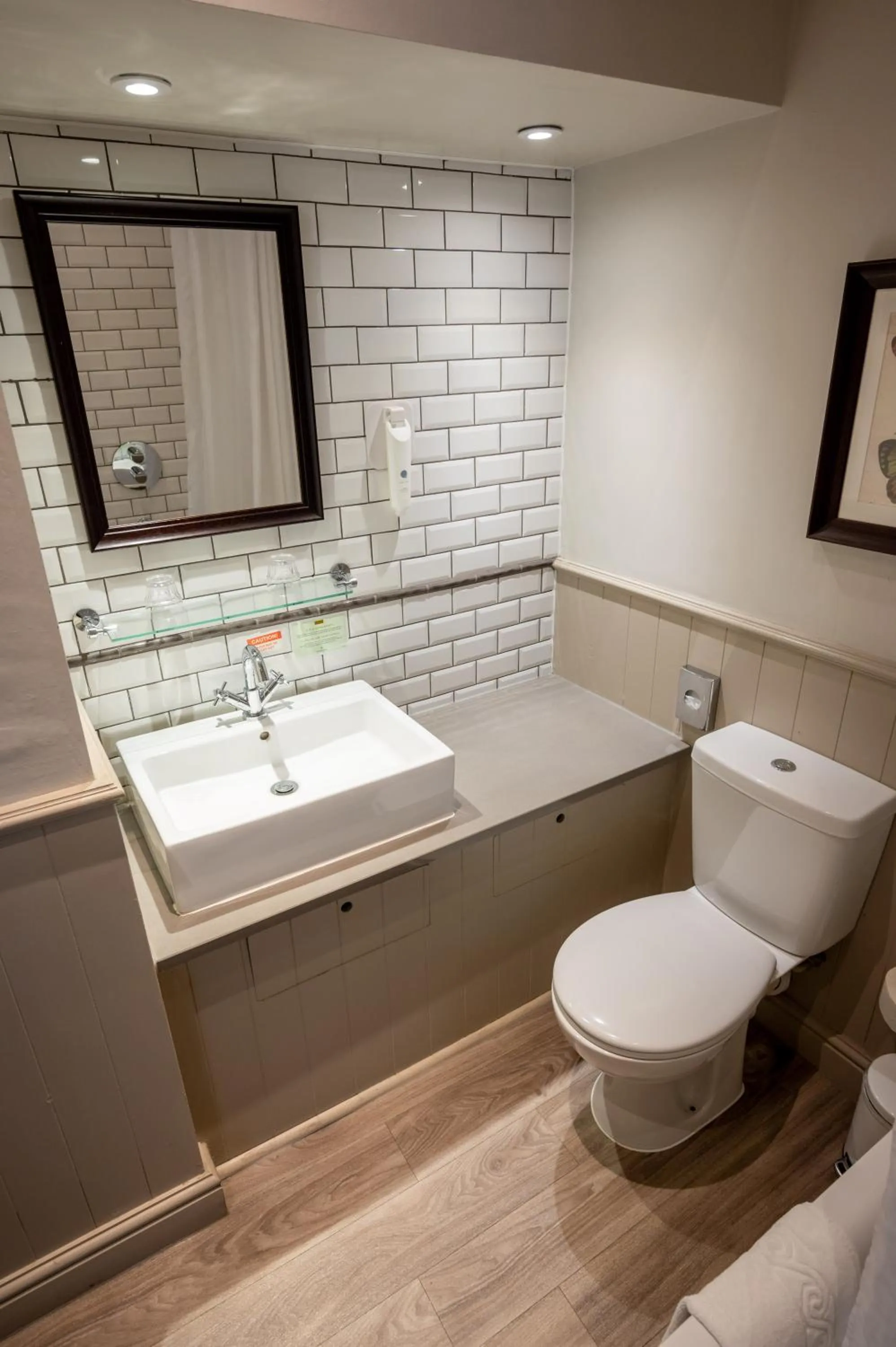 Bathroom in Cross Hands Hotel by Greene King Inns