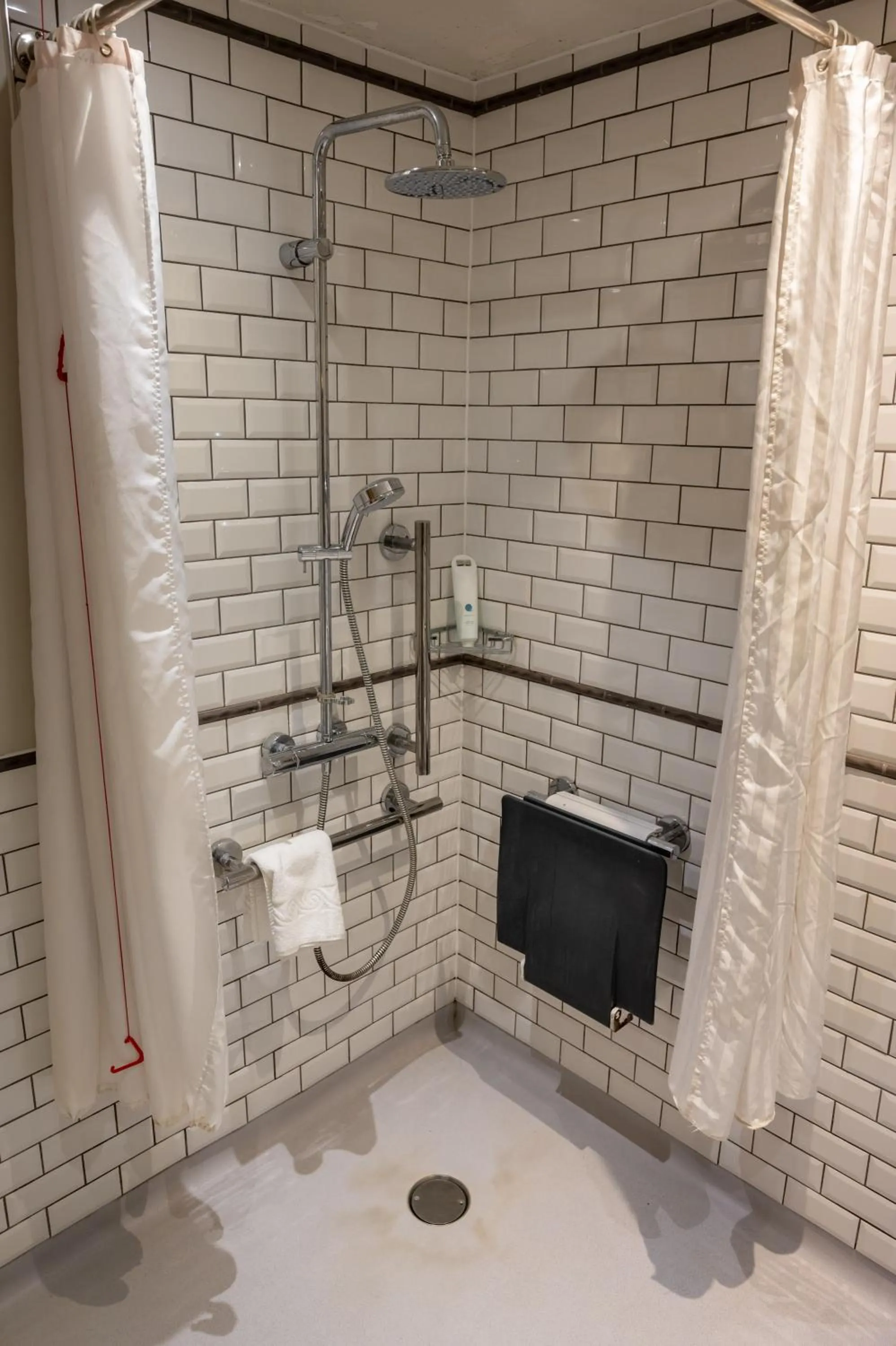 Shower in Cross Hands Hotel by Greene King Inns