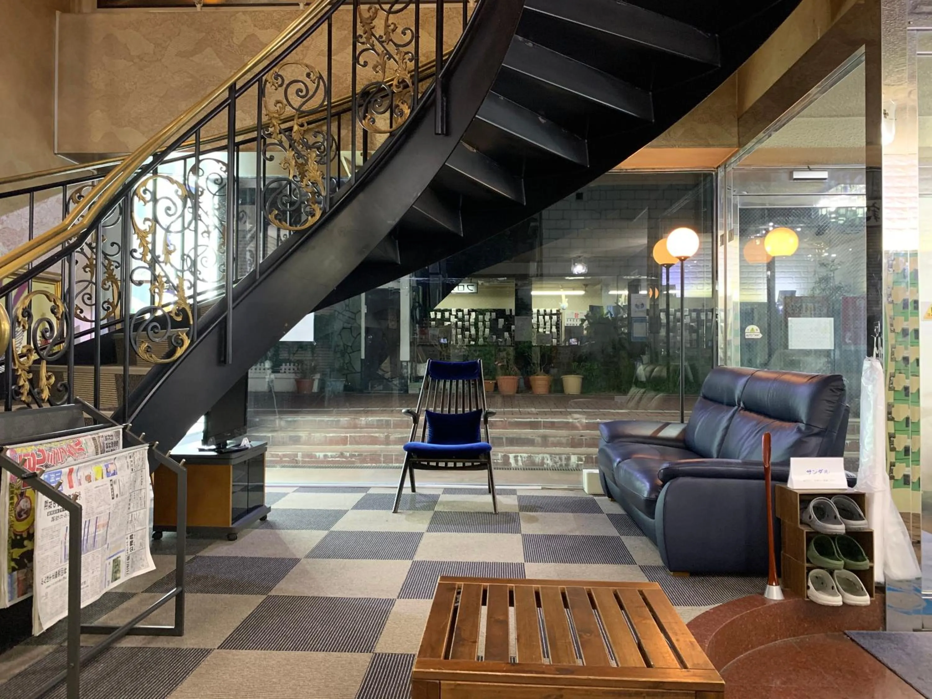 Lobby or reception in Capsule Hotel 310