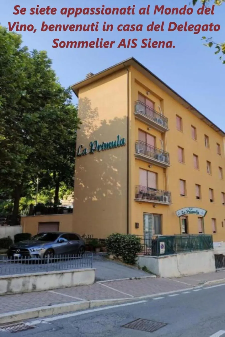 Property building in Albergo La Primula