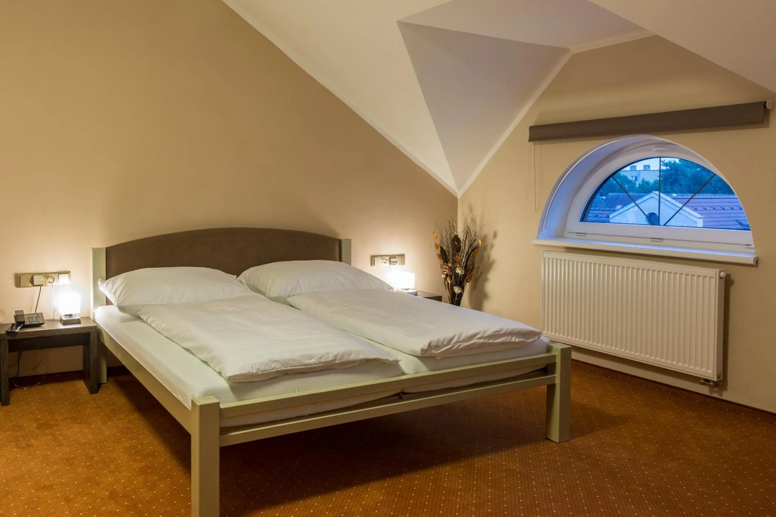 Bed in Hotel Lužnice