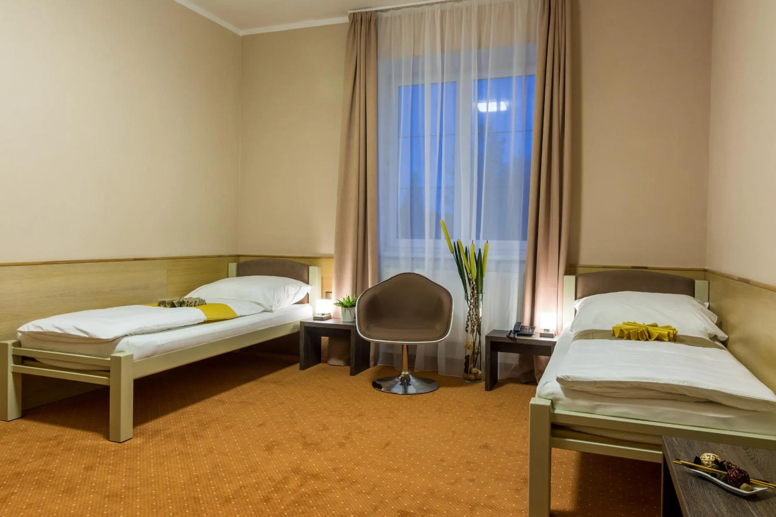 Bed in Hotel Lužnice