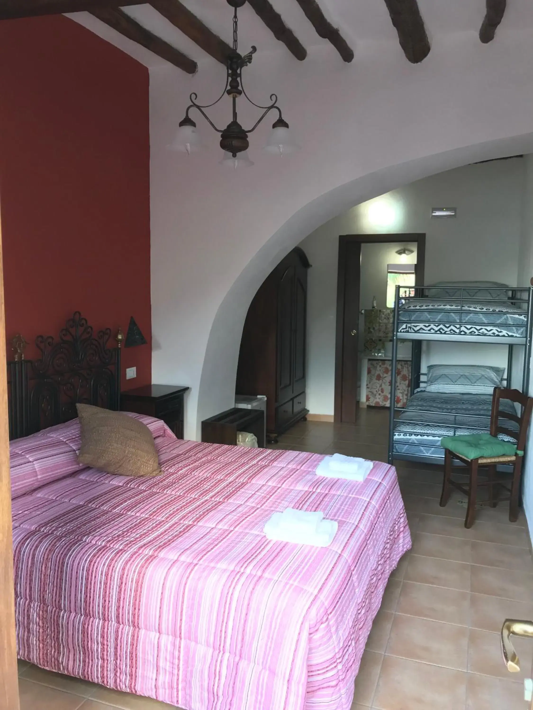 Quadruple Room with Sea View in B&B La Goletta di Salina Quadruple Room with Sea View in B&B La Goletta di Salina