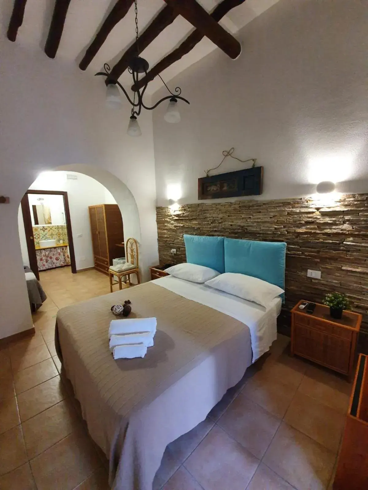 Comfort Triple Room in B&B La Goletta di Salina Comfort Triple Room in B&B La Goletta di Salina