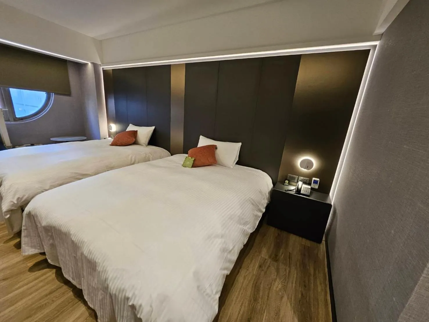 Bed in Hub Hotel Kaohsiung Yisin Branch