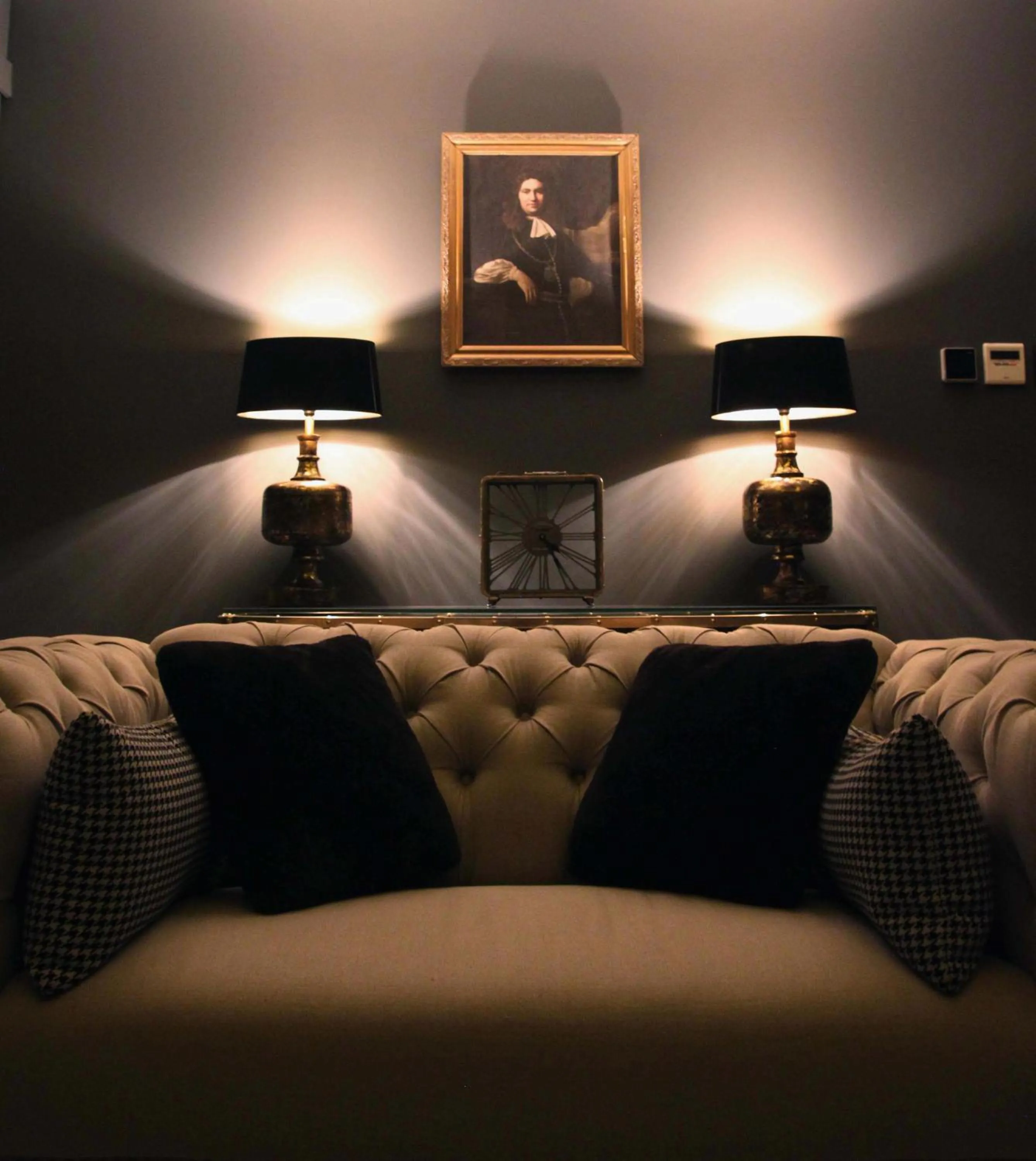 Decorative detail in Suitehotel Posthoorn