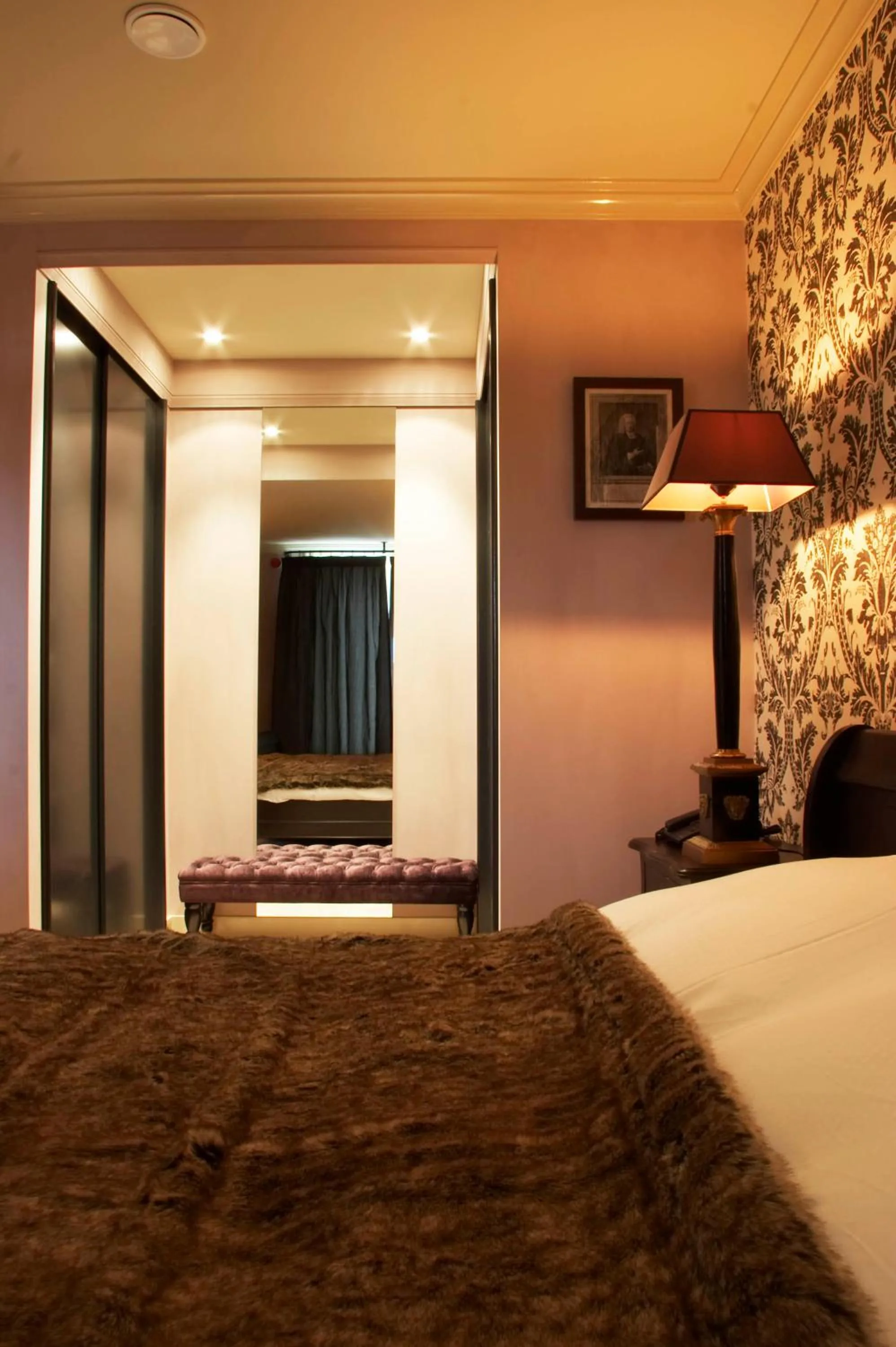 Bed in Suitehotel Posthoorn