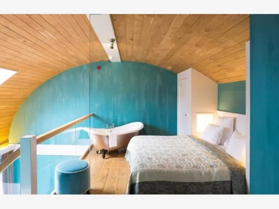 Bedroom, Bed in Suitehotel Posthoorn