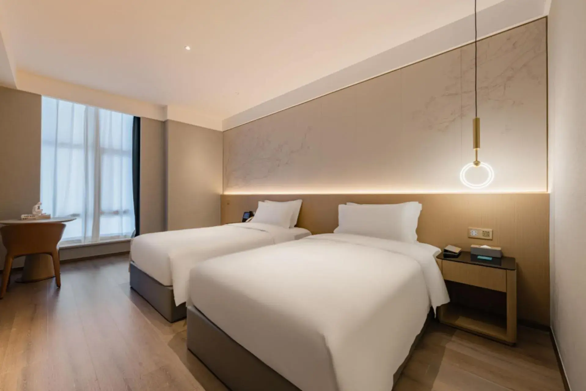 Superior Twin Room in The Skytel Hotel Shenzhen Central Park Superior Twin Room in The Skytel Hotel Shenzhen Central Park